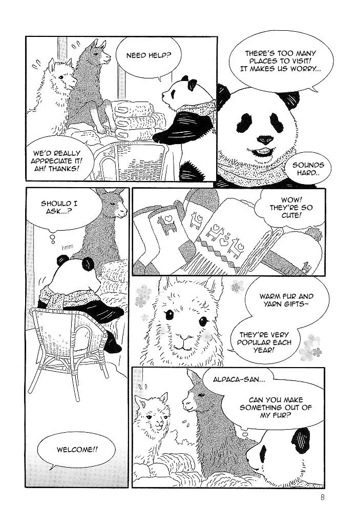 Shirokuma Cafe Chapter 46 page 7 - 
