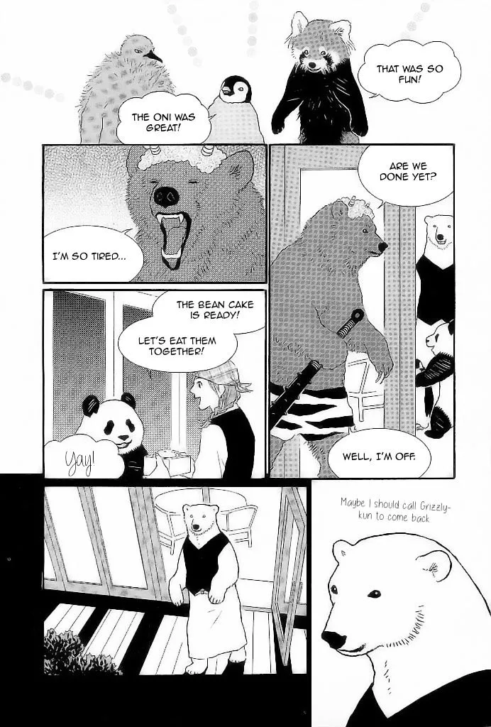 Shirokuma Cafe Chapter 48 page 8 - 