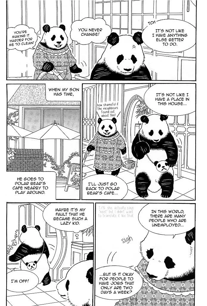 Shirokuma Cafe Chapter 51 page 4 - 