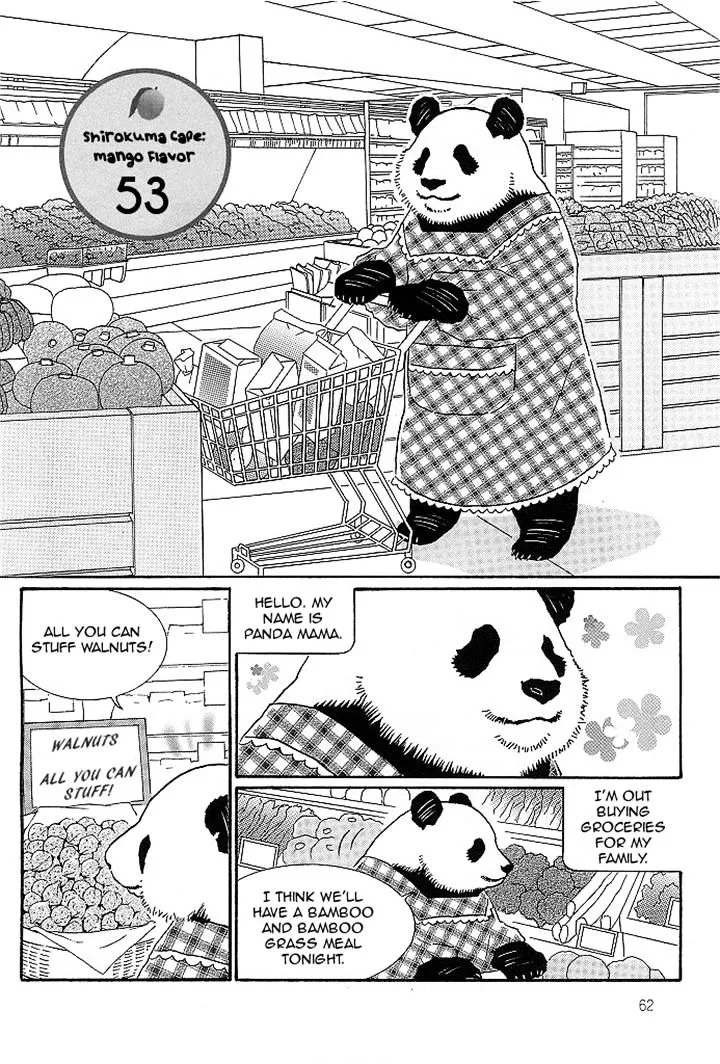 Shirokuma Cafe Chapter 53 page 1 - 