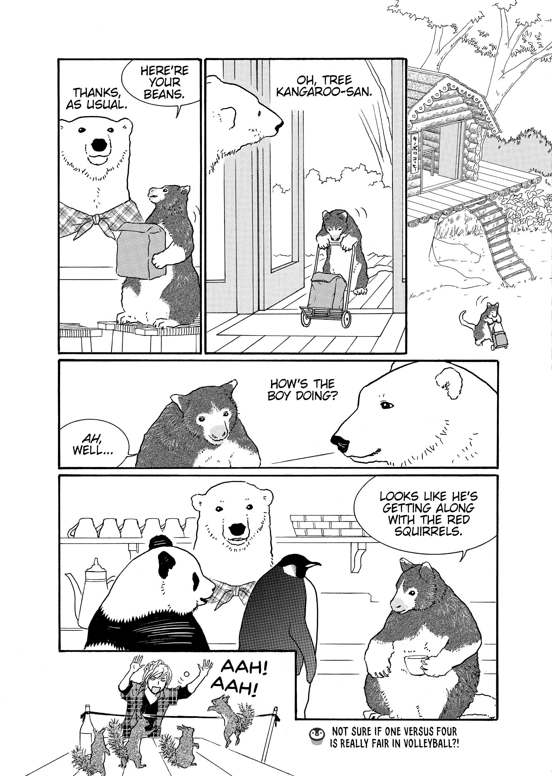 Shirokuma Cafe Chapter 57 page 8 - 