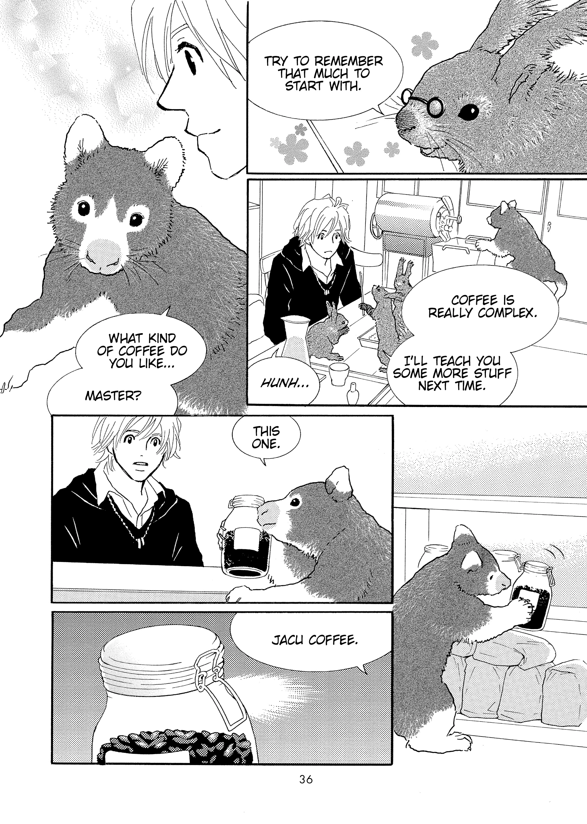 Shirokuma Cafe Chapter 58 page 6 - 