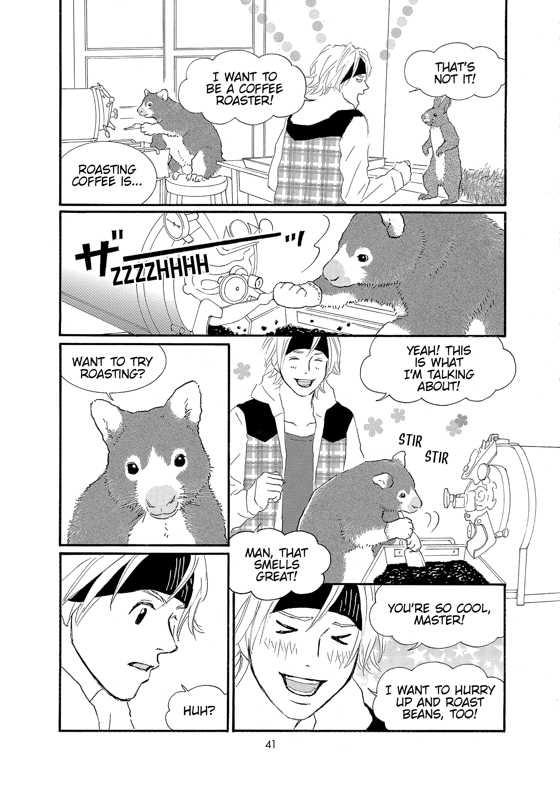Shirokuma Cafe Chapter 59 page 3 - 