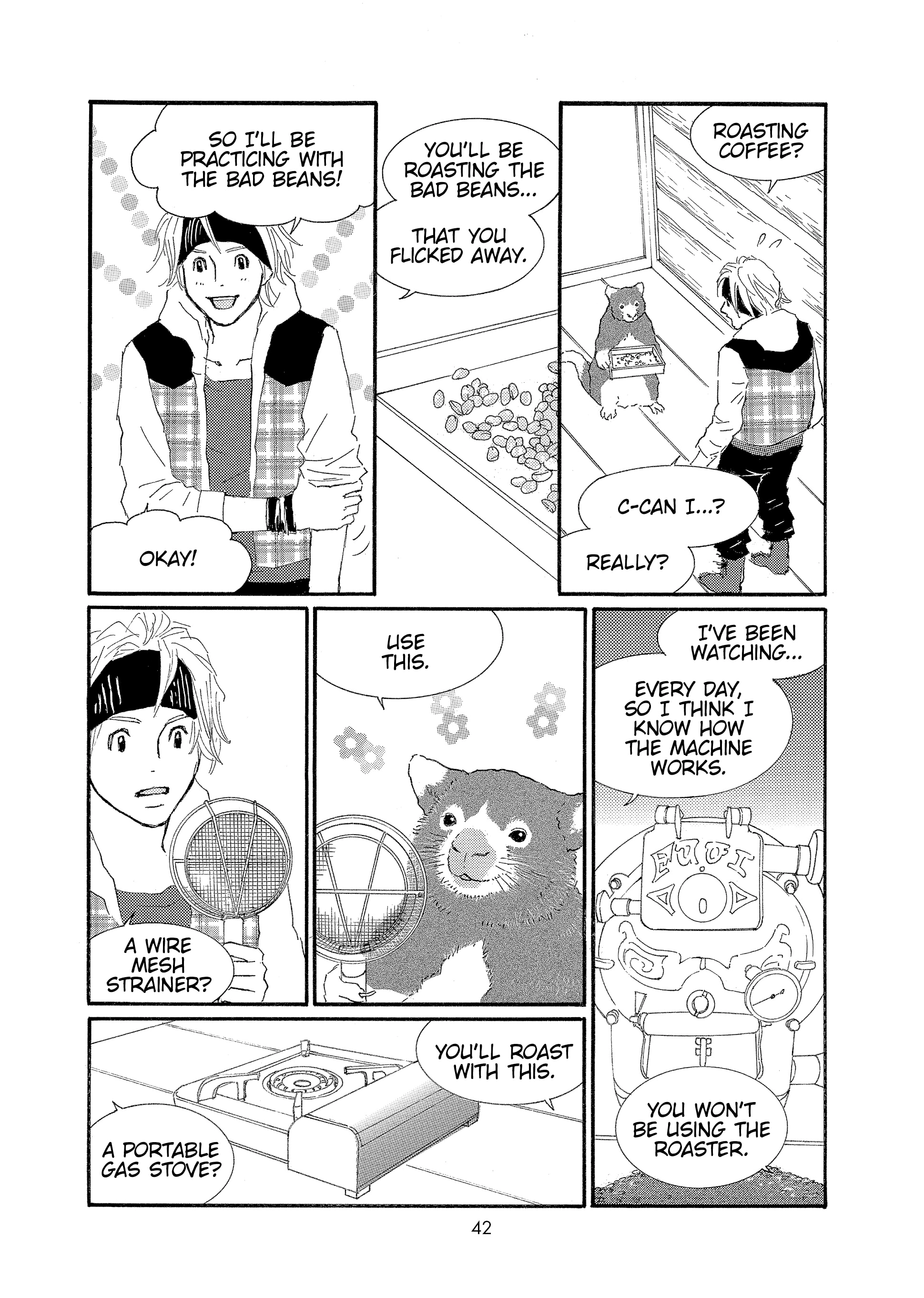 Shirokuma Cafe Chapter 59 page 4 - 