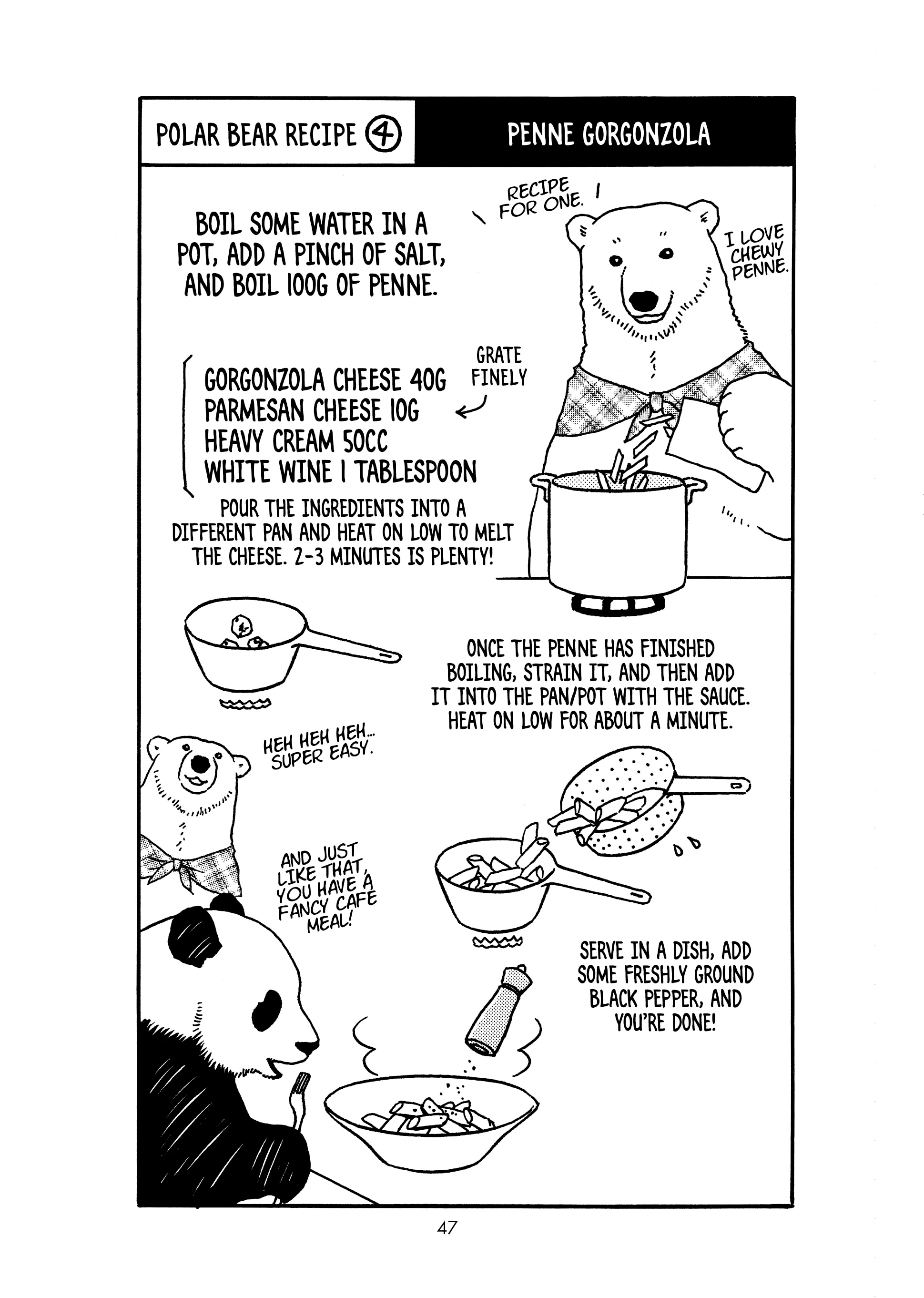 Shirokuma Cafe Chapter 59 page 9 - 