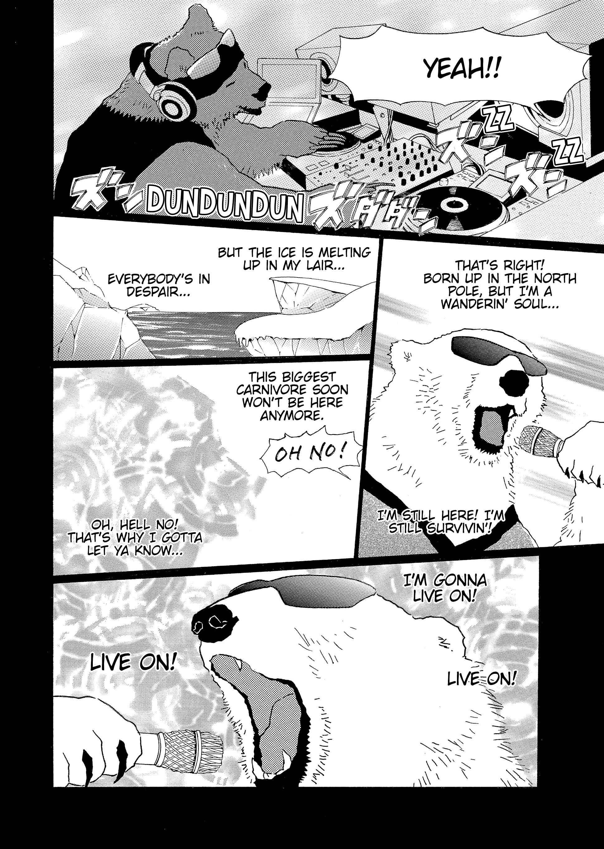 Shirokuma Cafe Chapter 60 page 14 - 