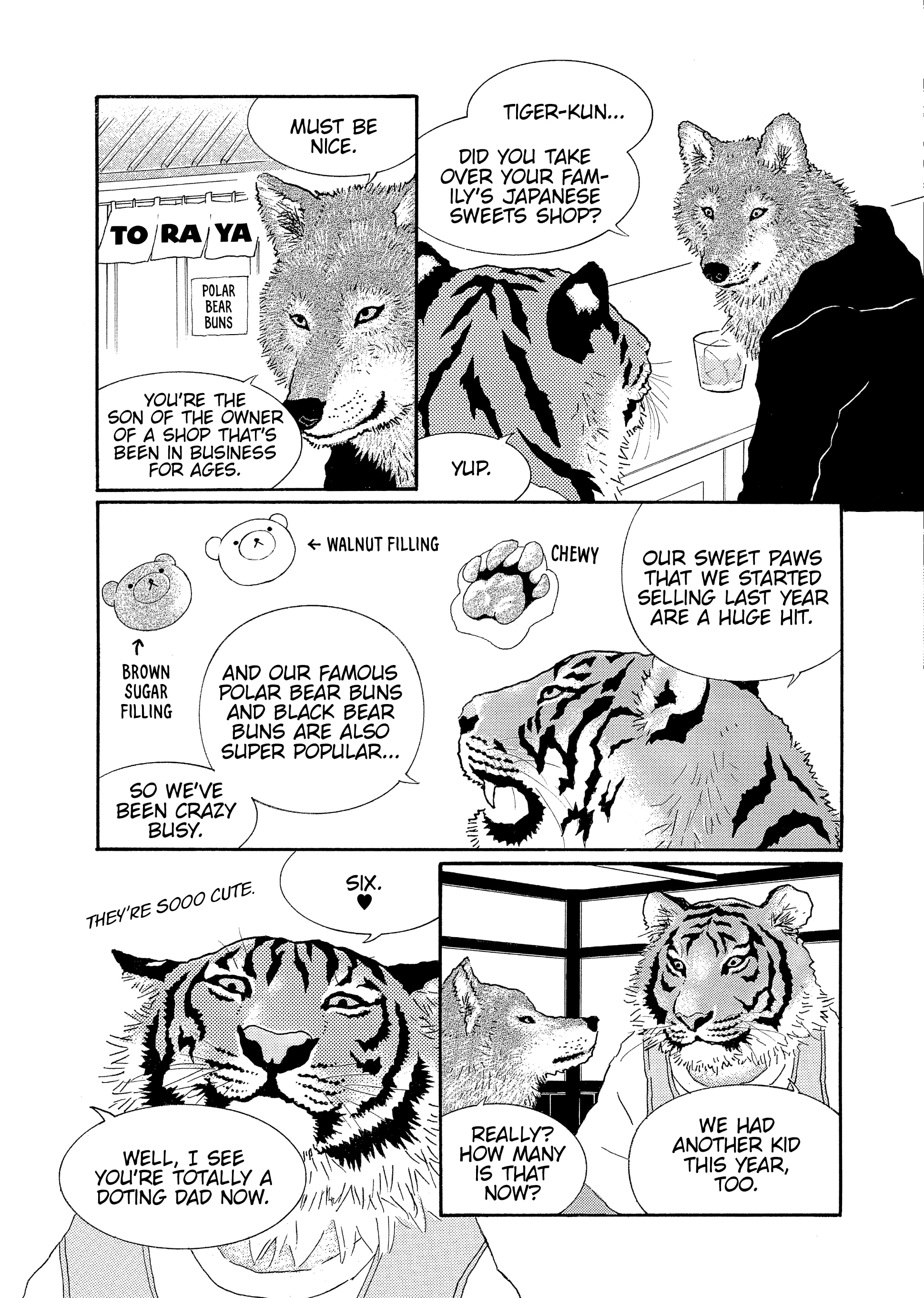 Shirokuma Cafe Chapter 60 page 3 - 