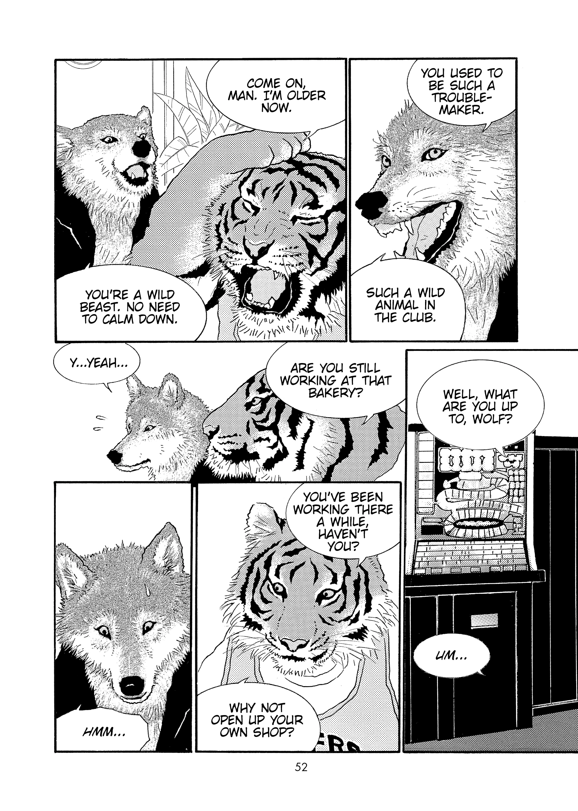 Shirokuma Cafe Chapter 60 page 4 - 