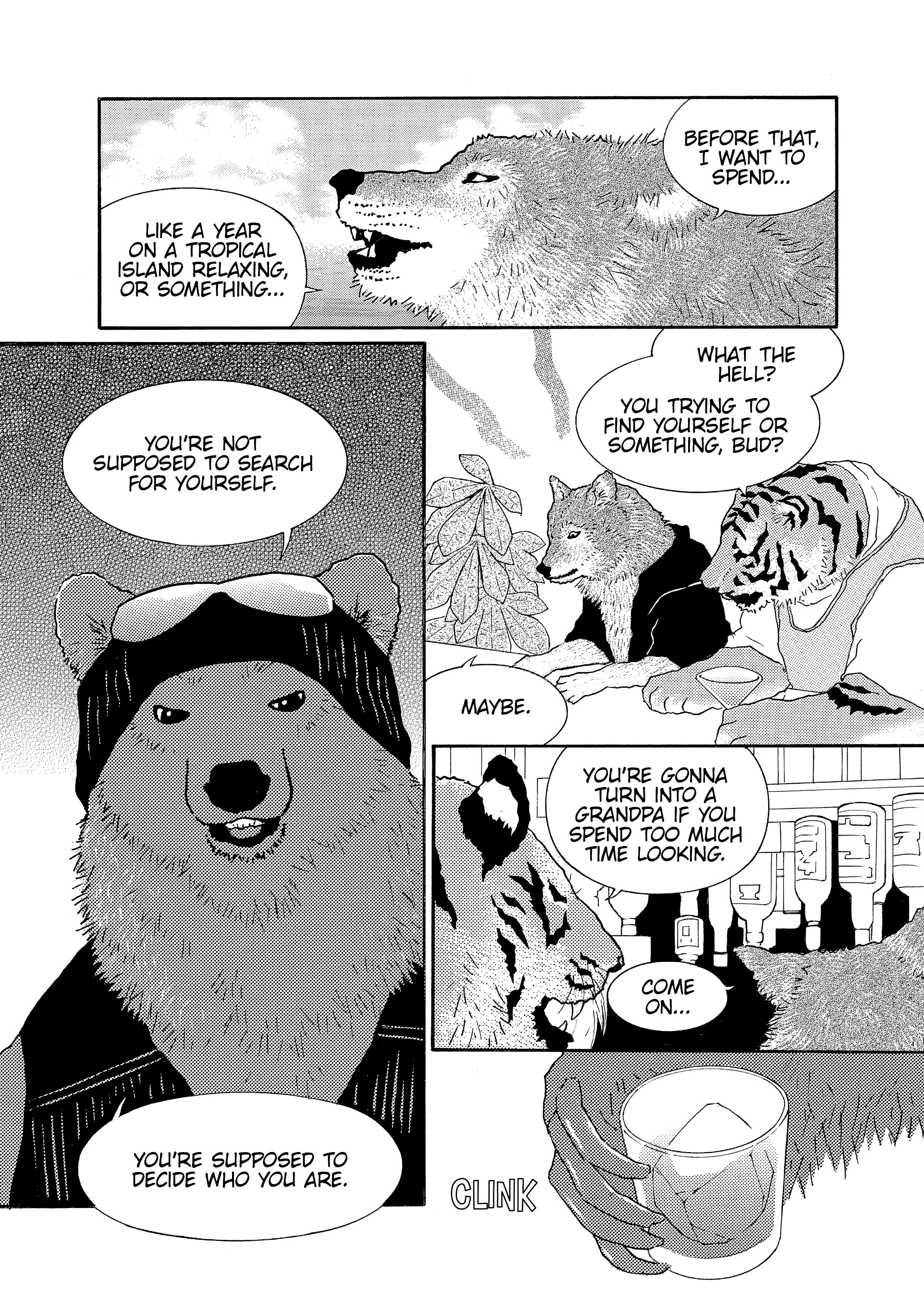 Shirokuma Cafe Chapter 60 page 5 - 