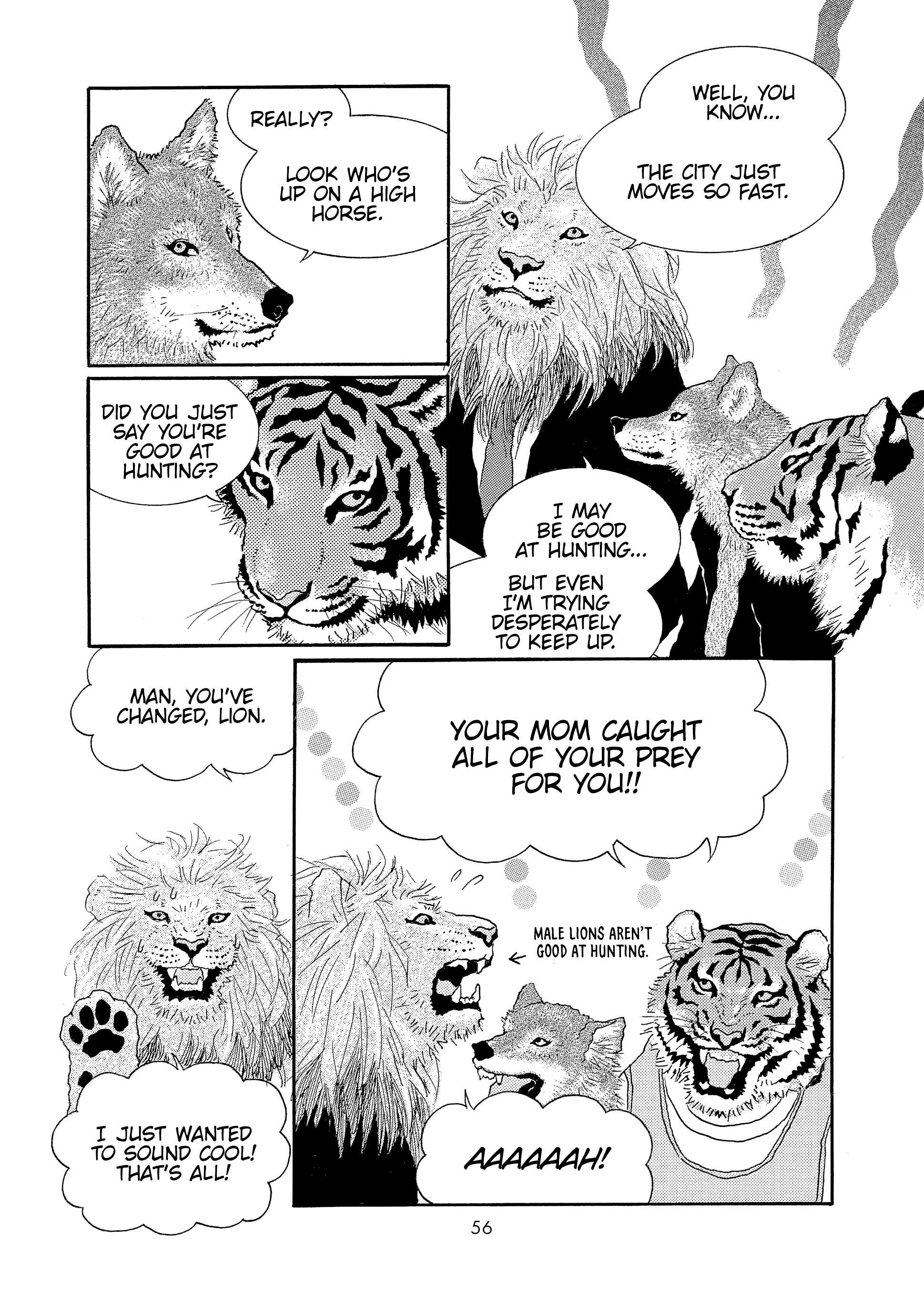 Shirokuma Cafe Chapter 60 page 8 - 