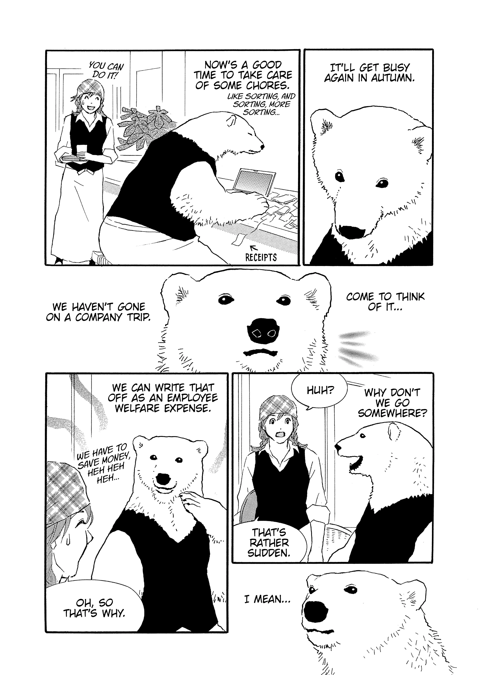 Shirokuma Cafe Chapter 61 page 2 - 