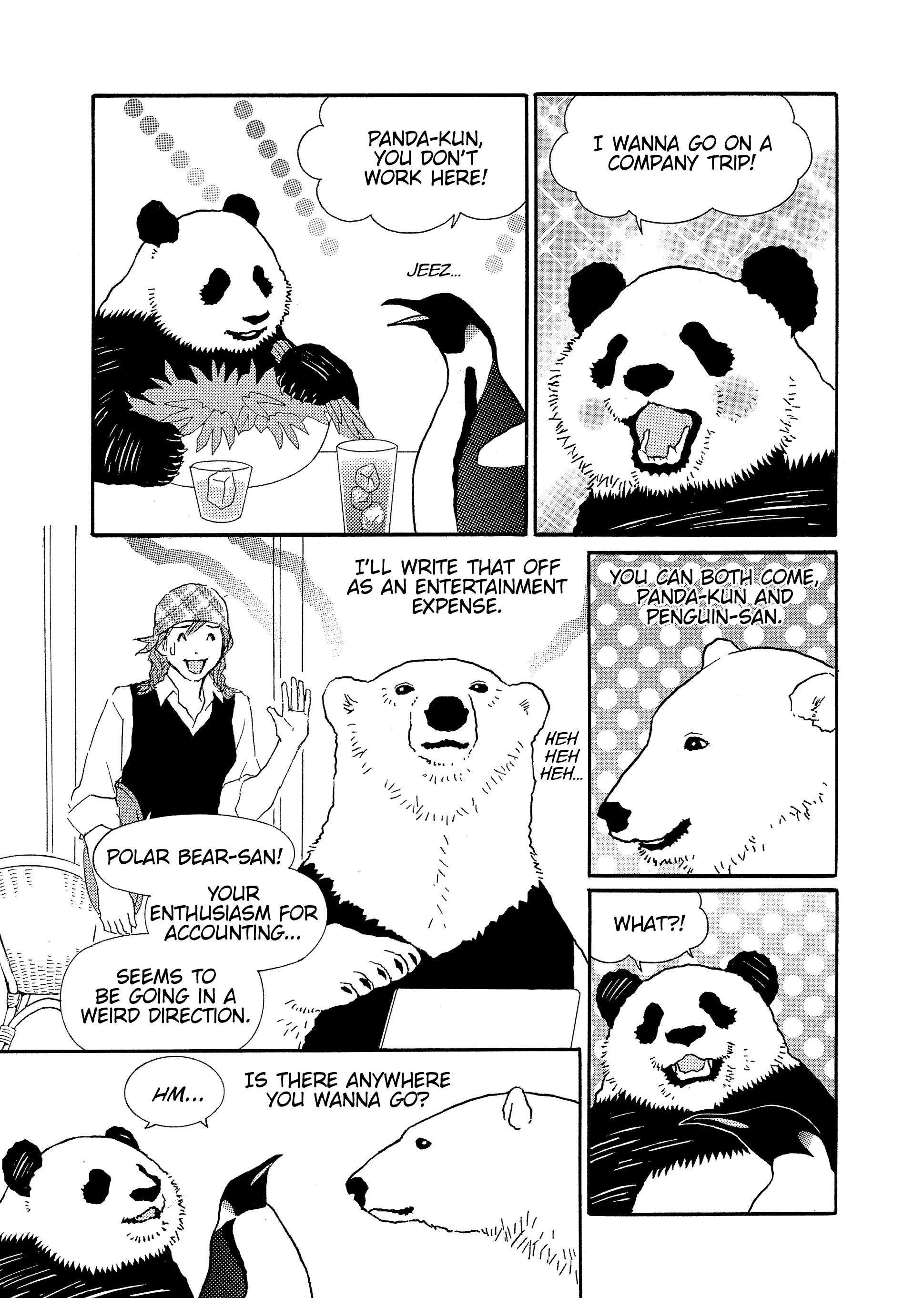 Shirokuma Cafe Chapter 61 page 3 - 