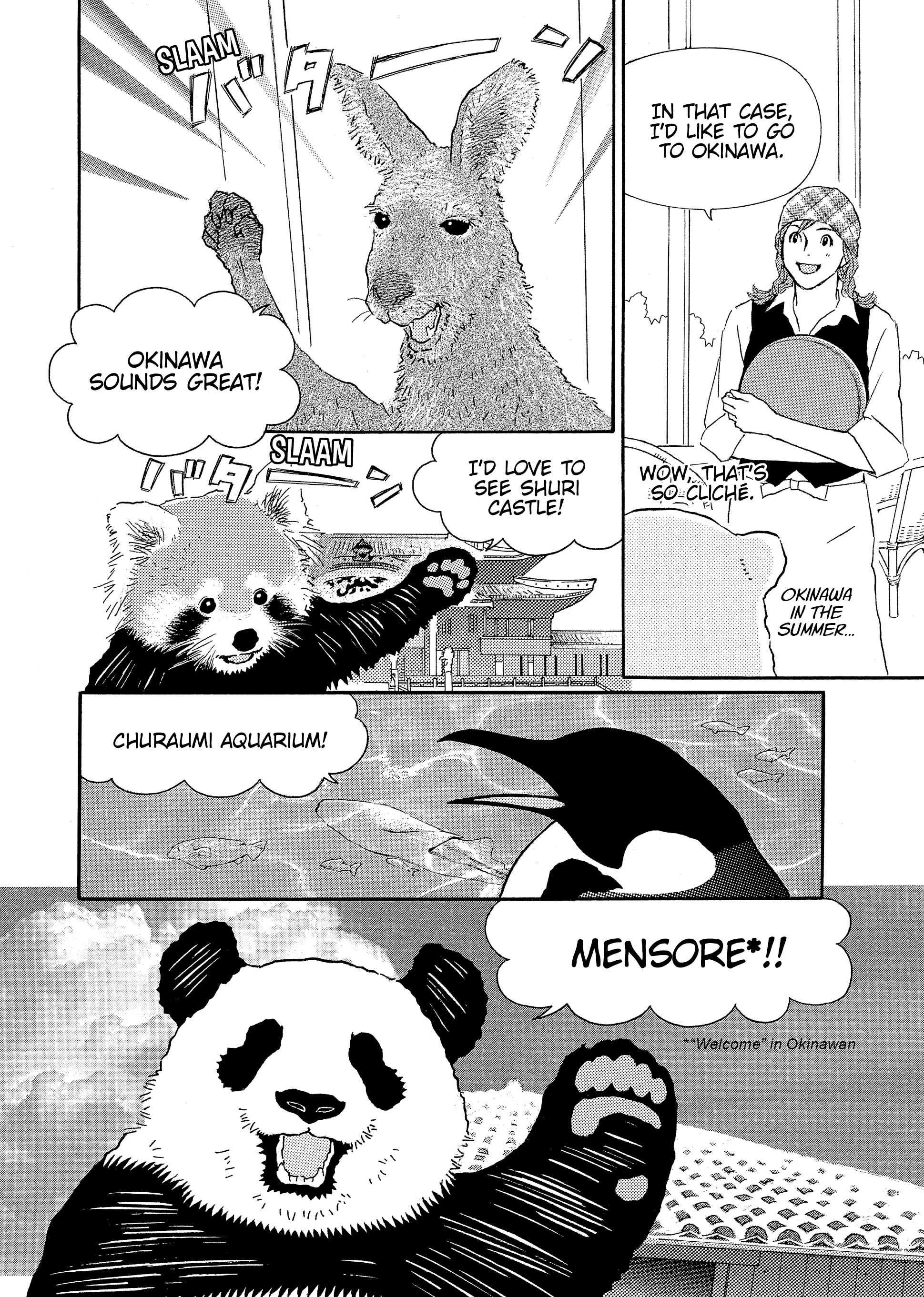 Shirokuma Cafe Chapter 61 page 6 - 