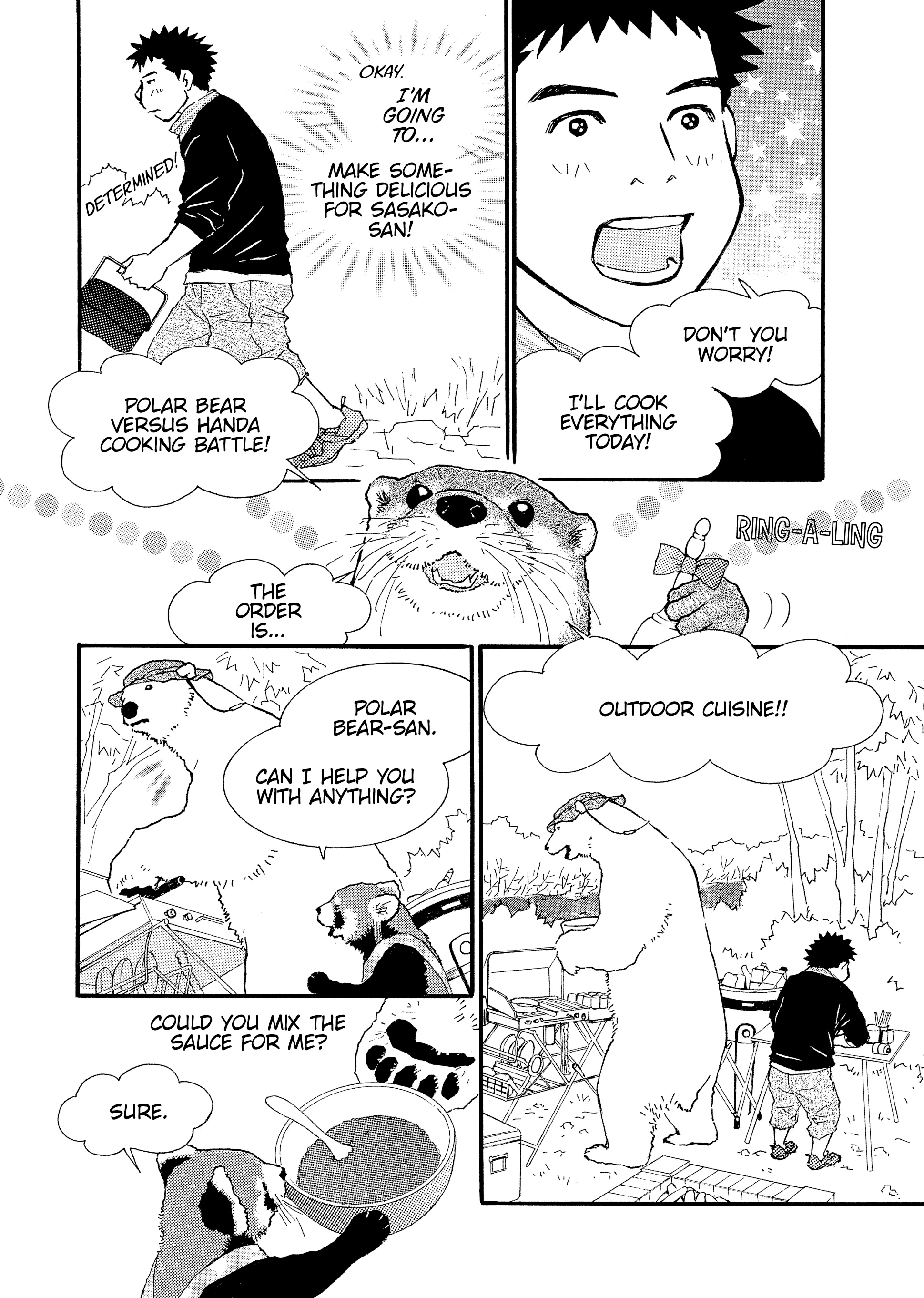 Shirokuma Cafe Chapter 63 page 4 - 