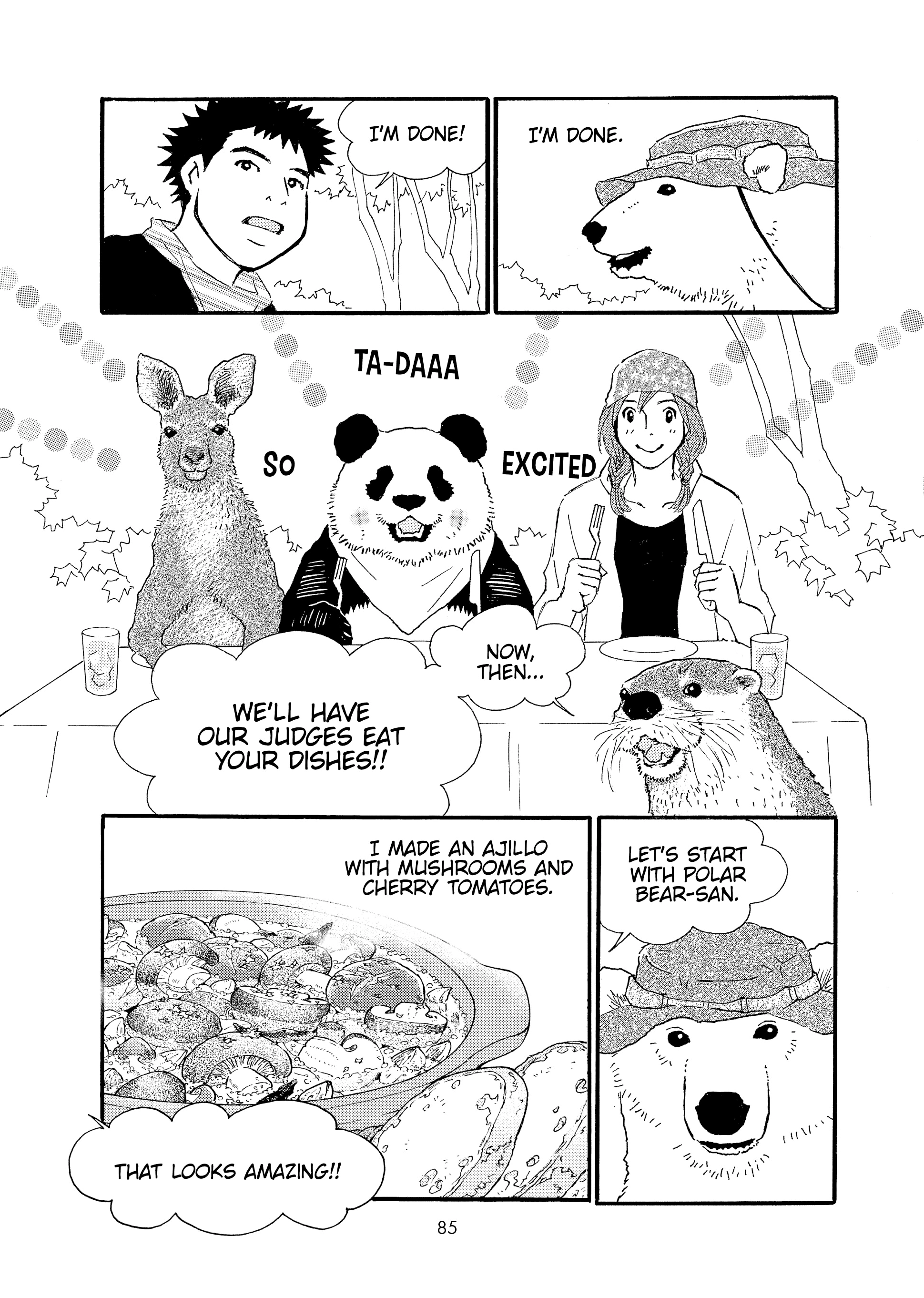 Shirokuma Cafe Chapter 63 page 5 - 