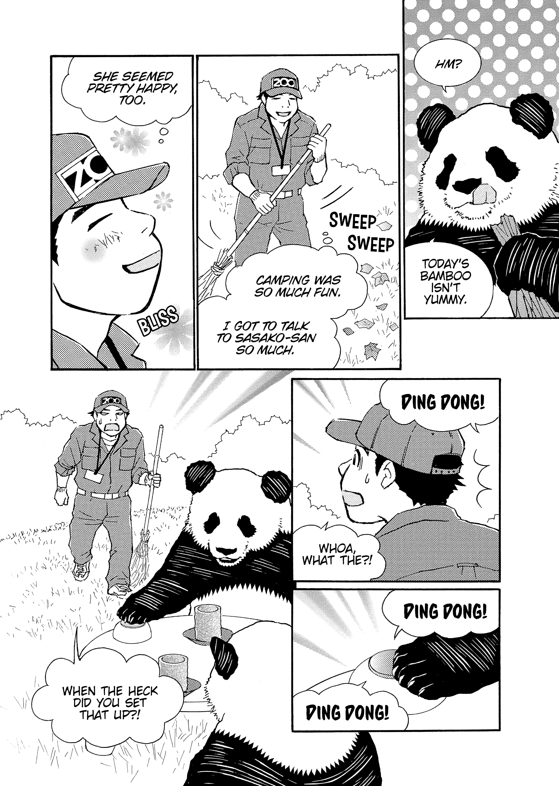 Shirokuma Cafe Chapter 64 page 4 - 