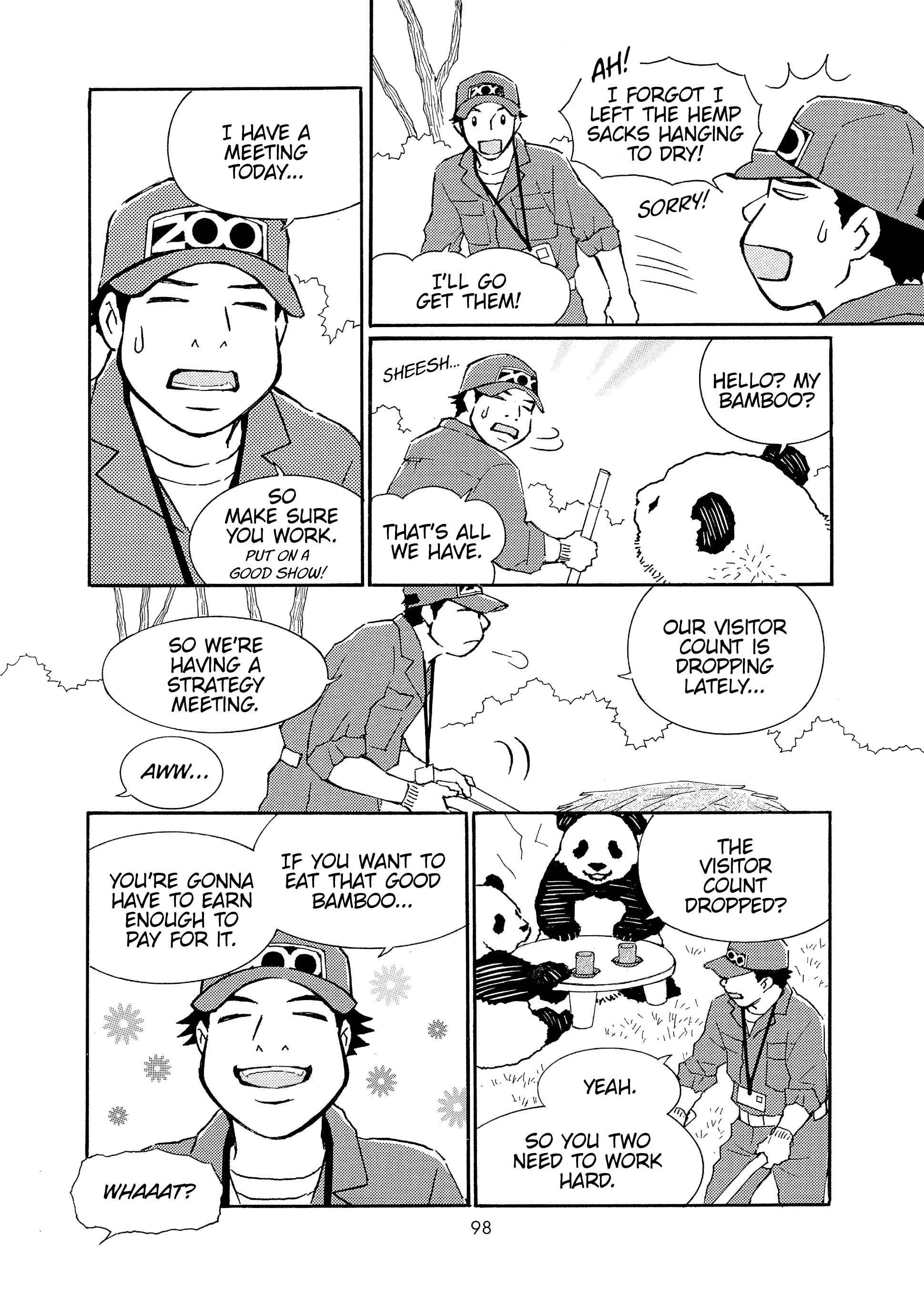 Shirokuma Cafe Chapter 64 page 6 - 