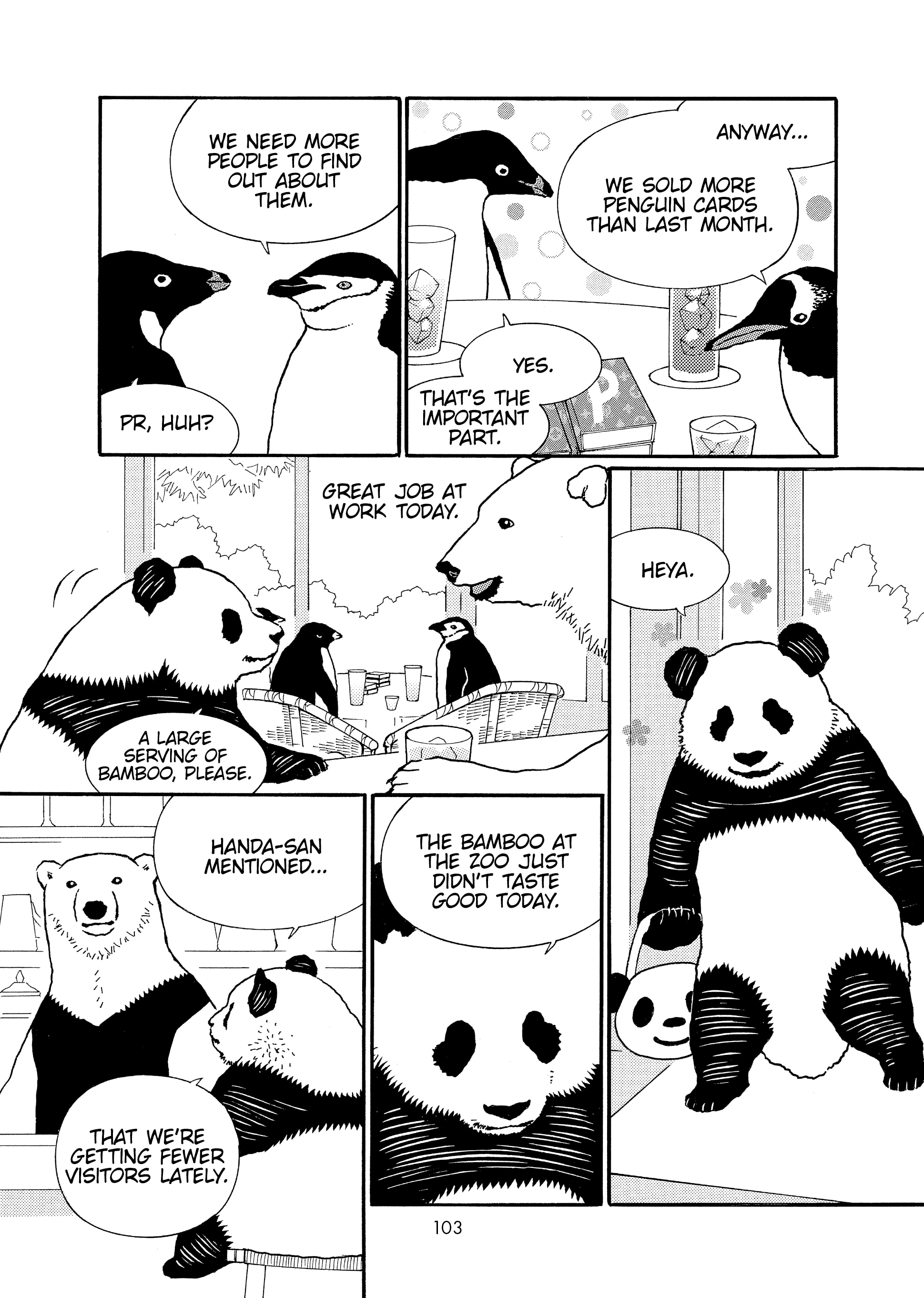 Shirokuma Cafe Chapter 65 page 3 - 