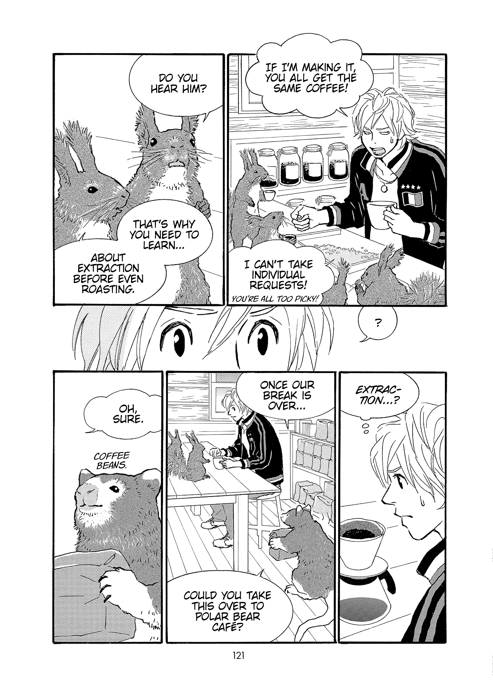 Shirokuma Cafe Chapter 67 page 3 - 