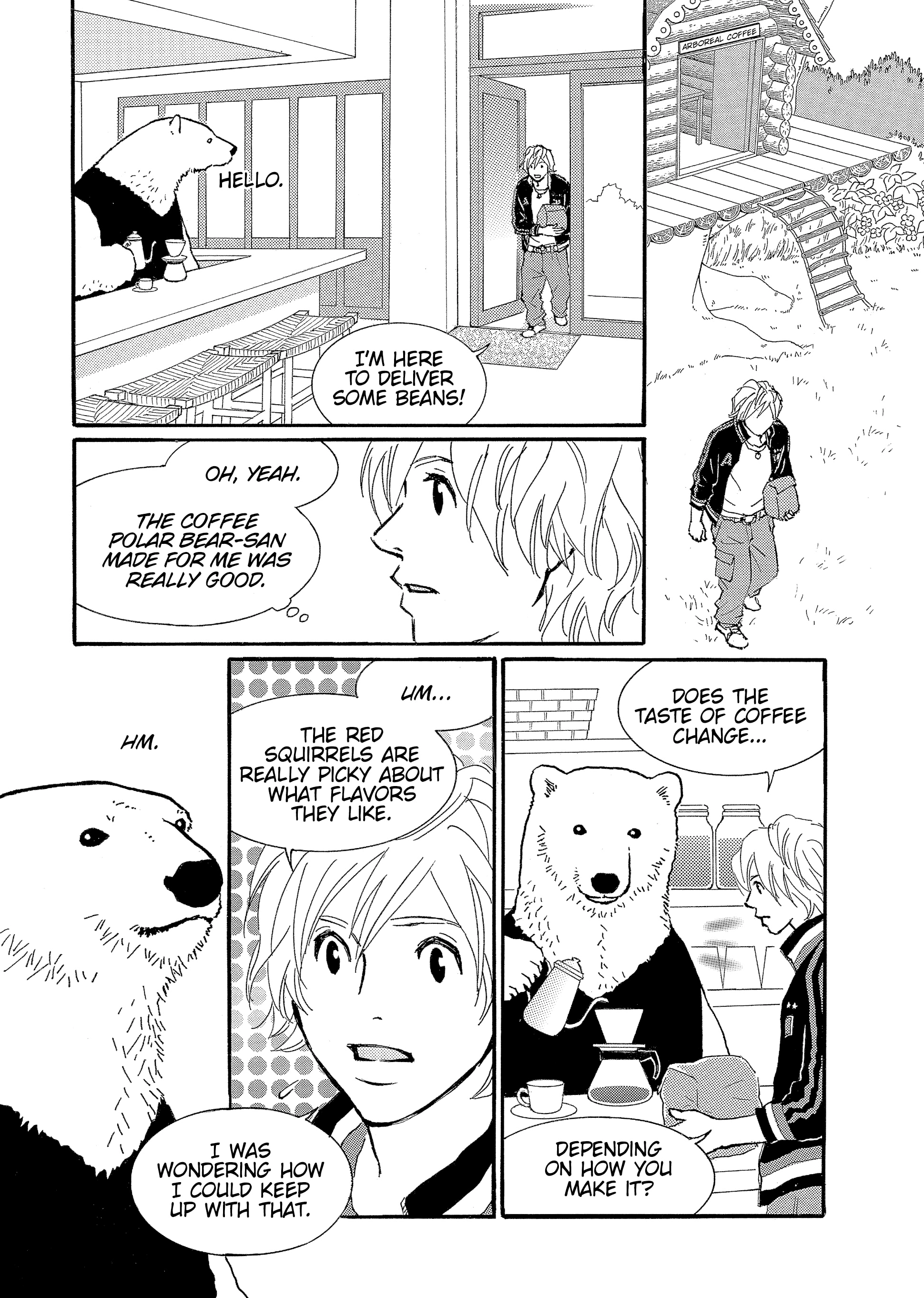 Shirokuma Cafe Chapter 67 page 4 - 