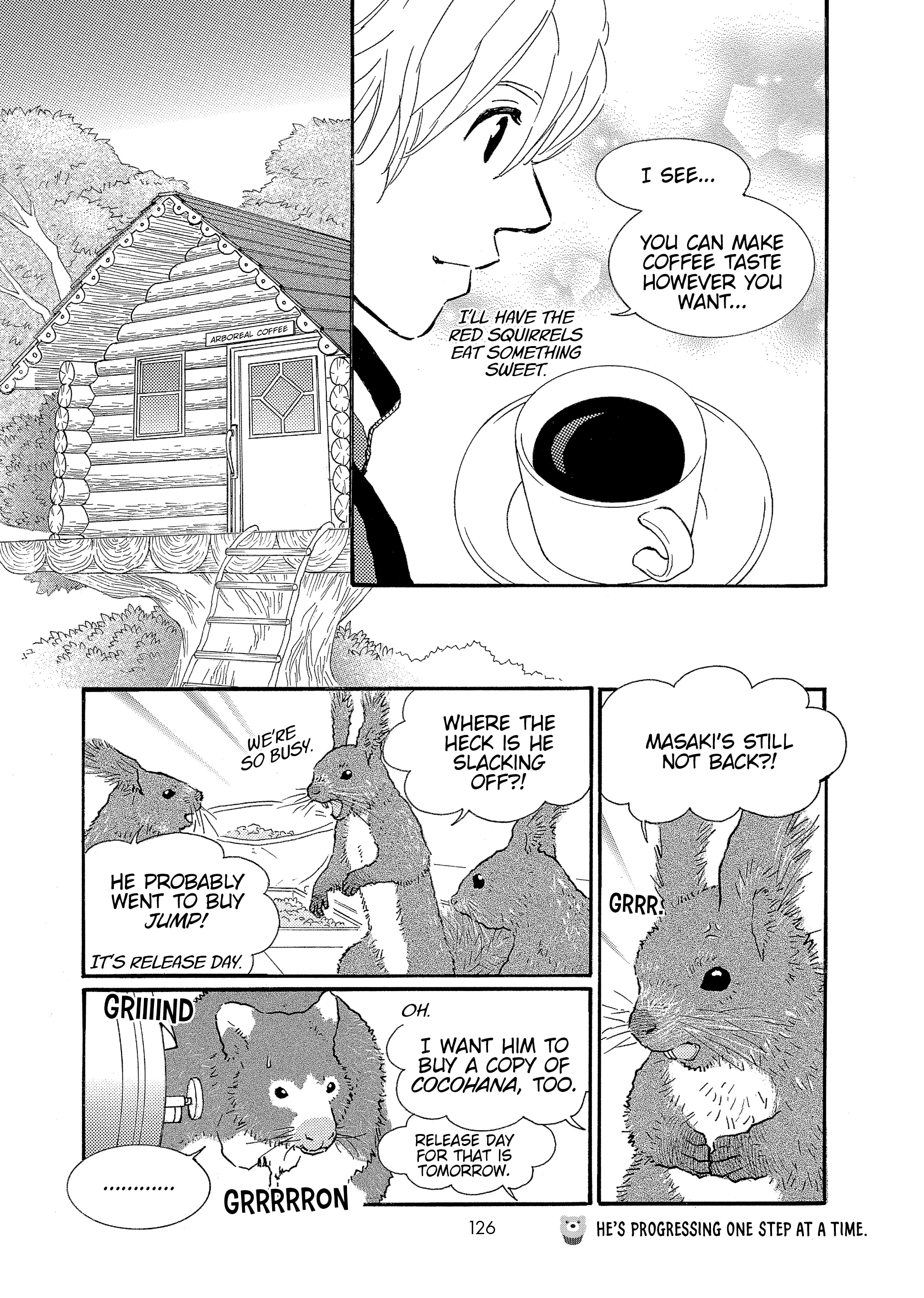 Shirokuma Cafe Chapter 67 page 8 - 