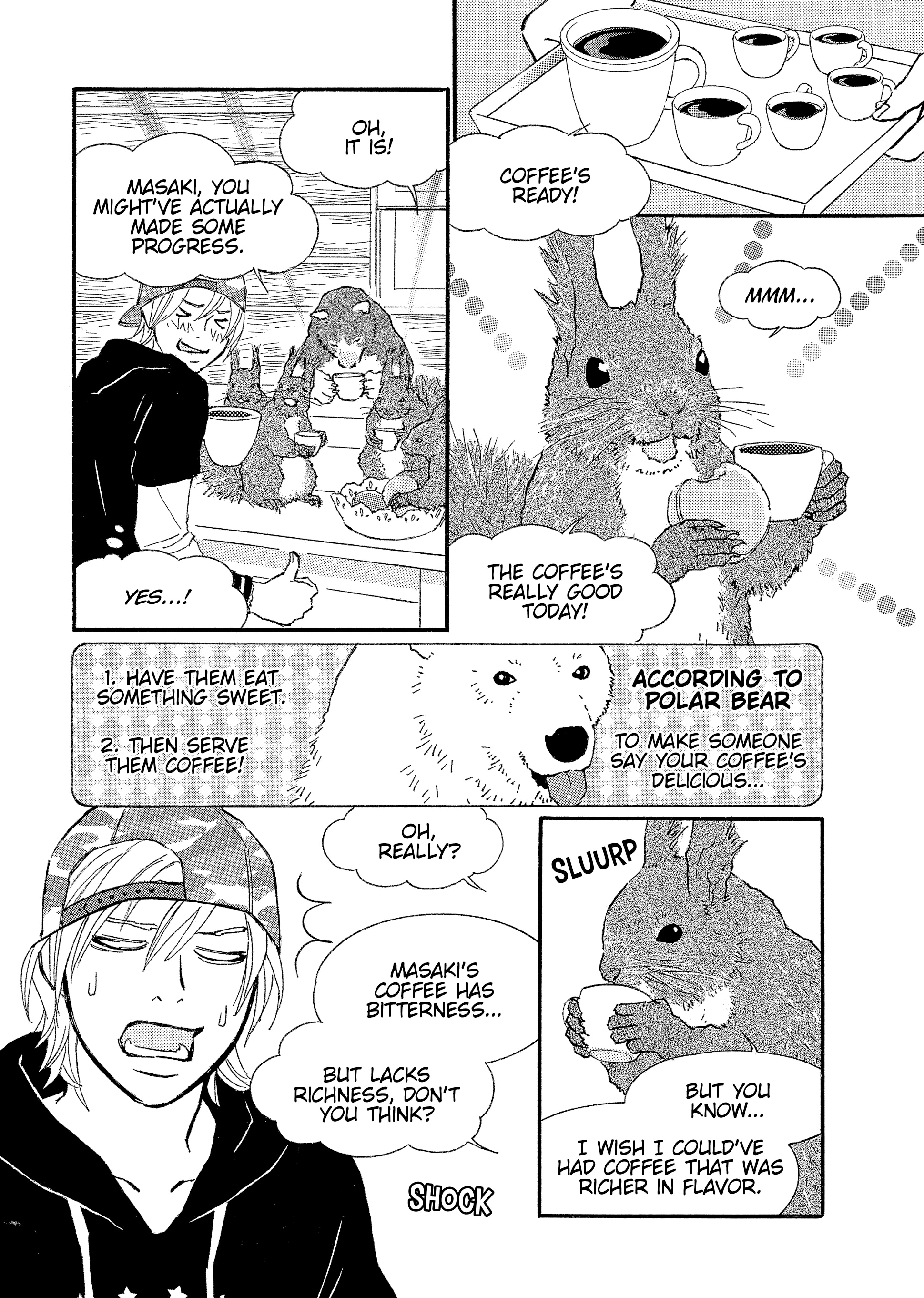 Shirokuma Cafe Chapter 68 page 2 - 