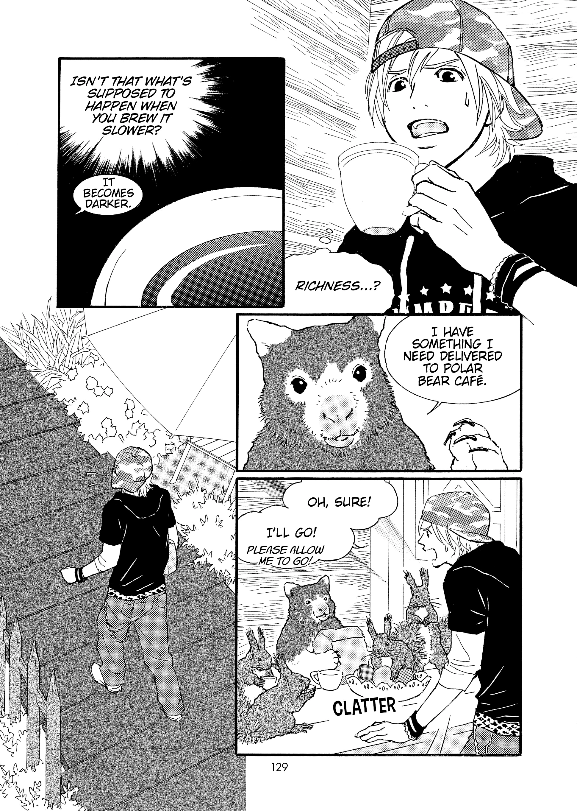 Shirokuma Cafe Chapter 68 page 3 - 