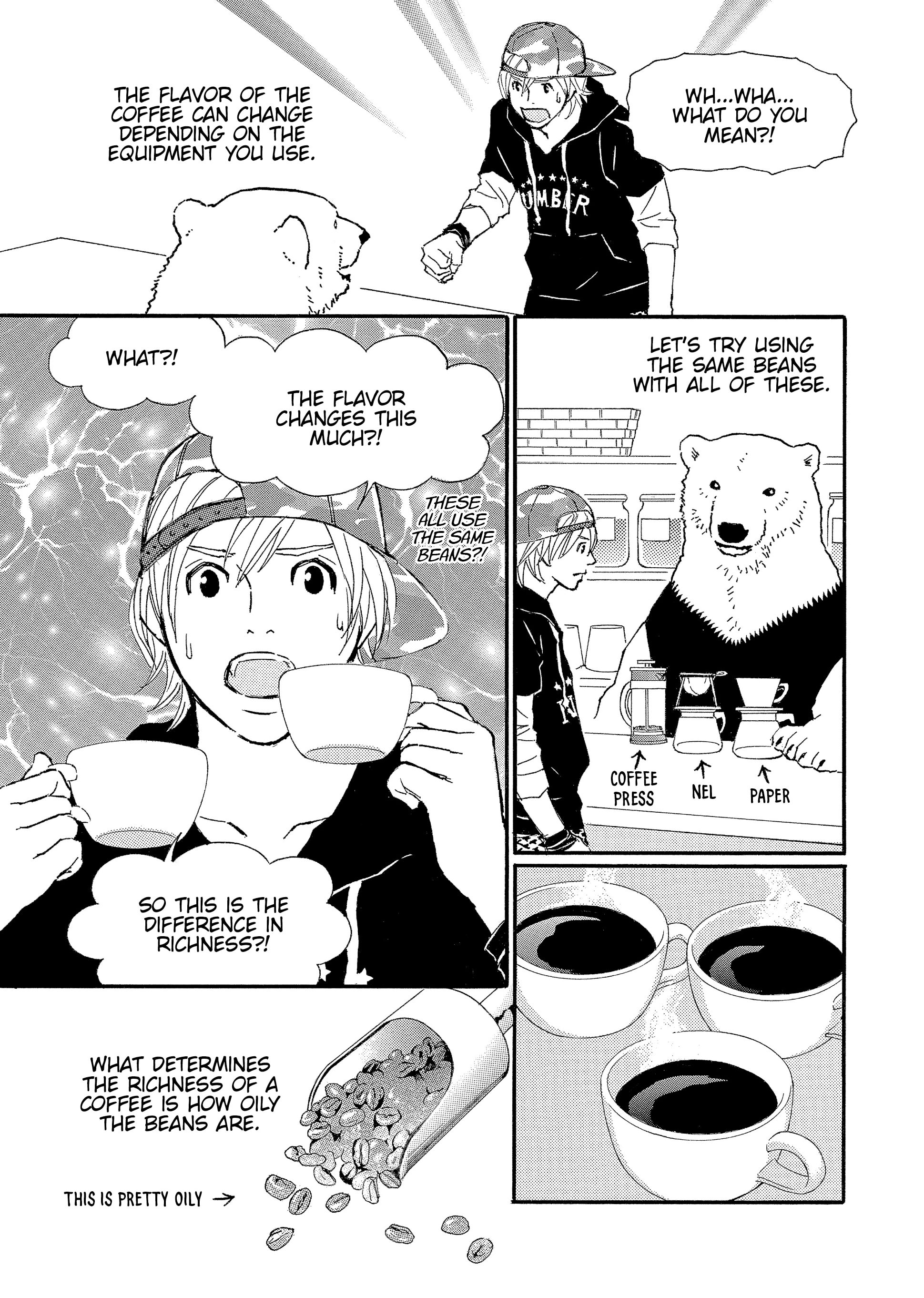 Shirokuma Cafe Chapter 68 page 5 - 