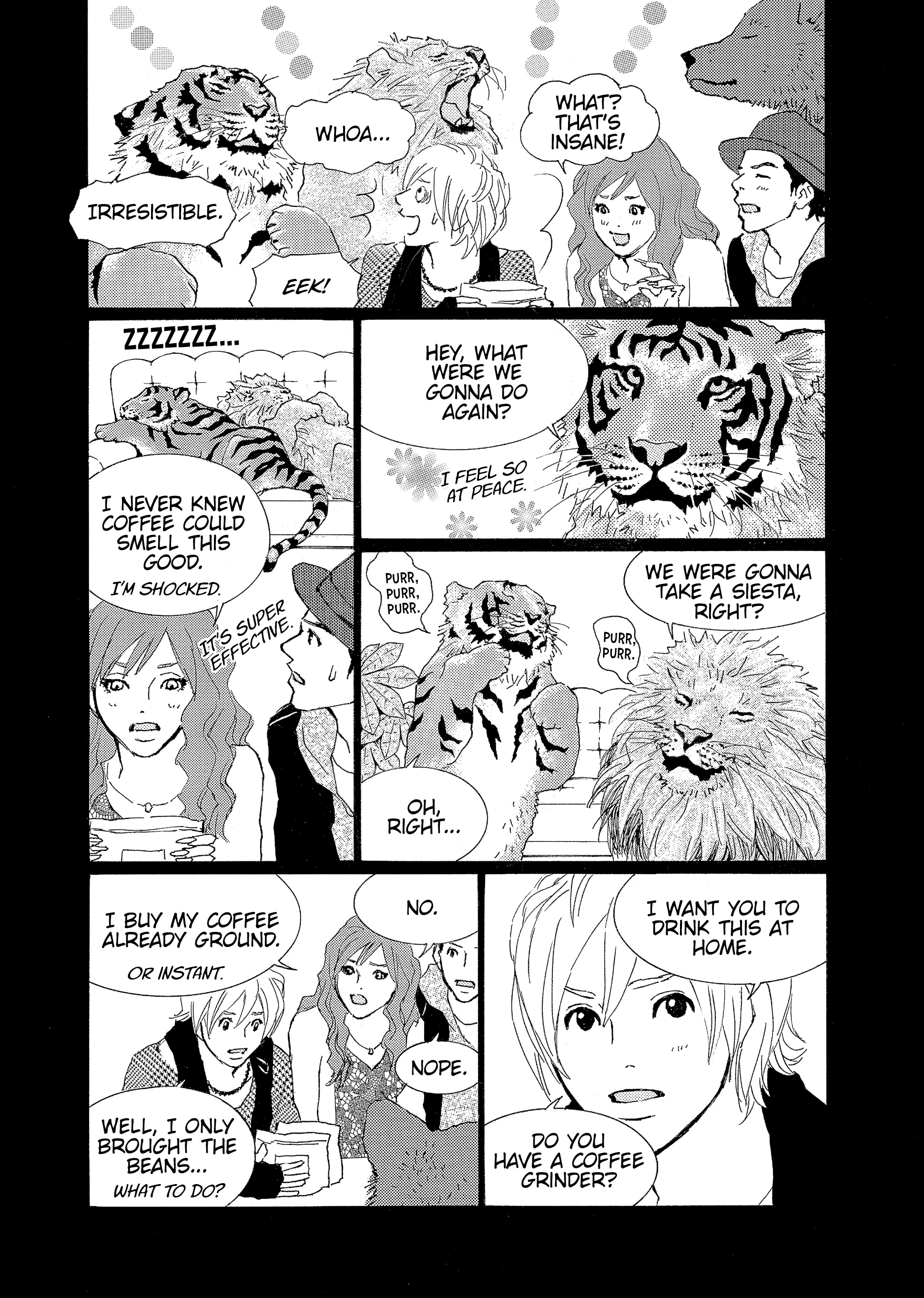 Shirokuma Cafe Chapter 69 page 6 - 