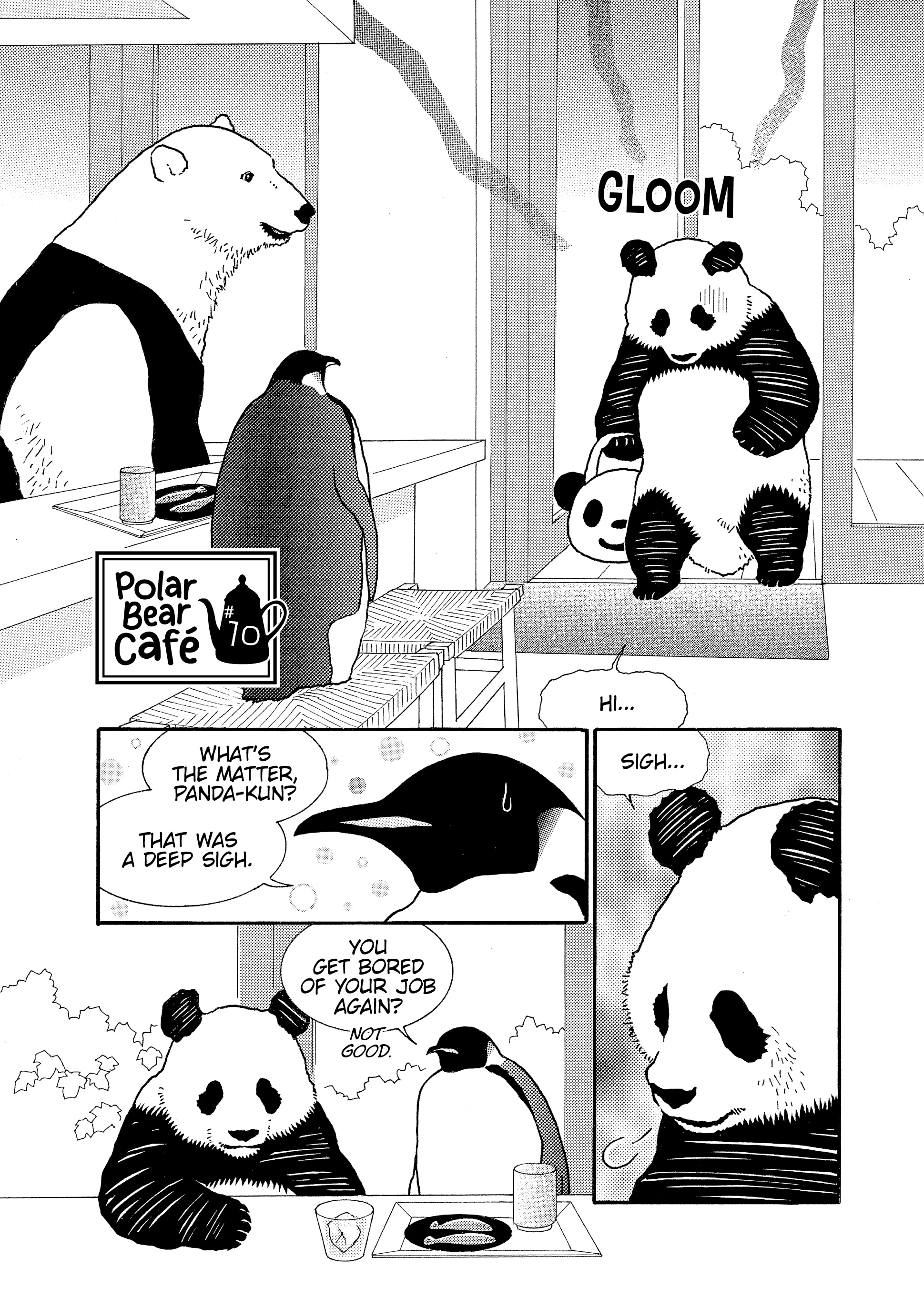 Shirokuma Cafe Chapter 70 page 1 - 