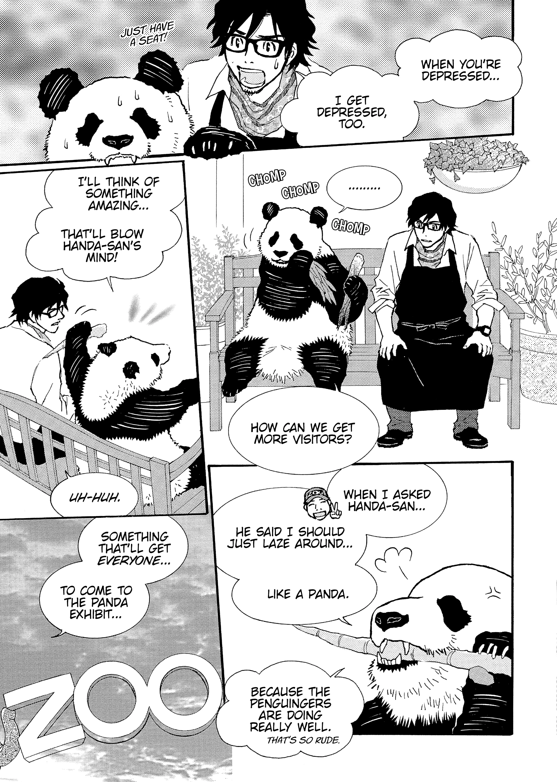 Shirokuma Cafe Chapter 71 page 3 - 