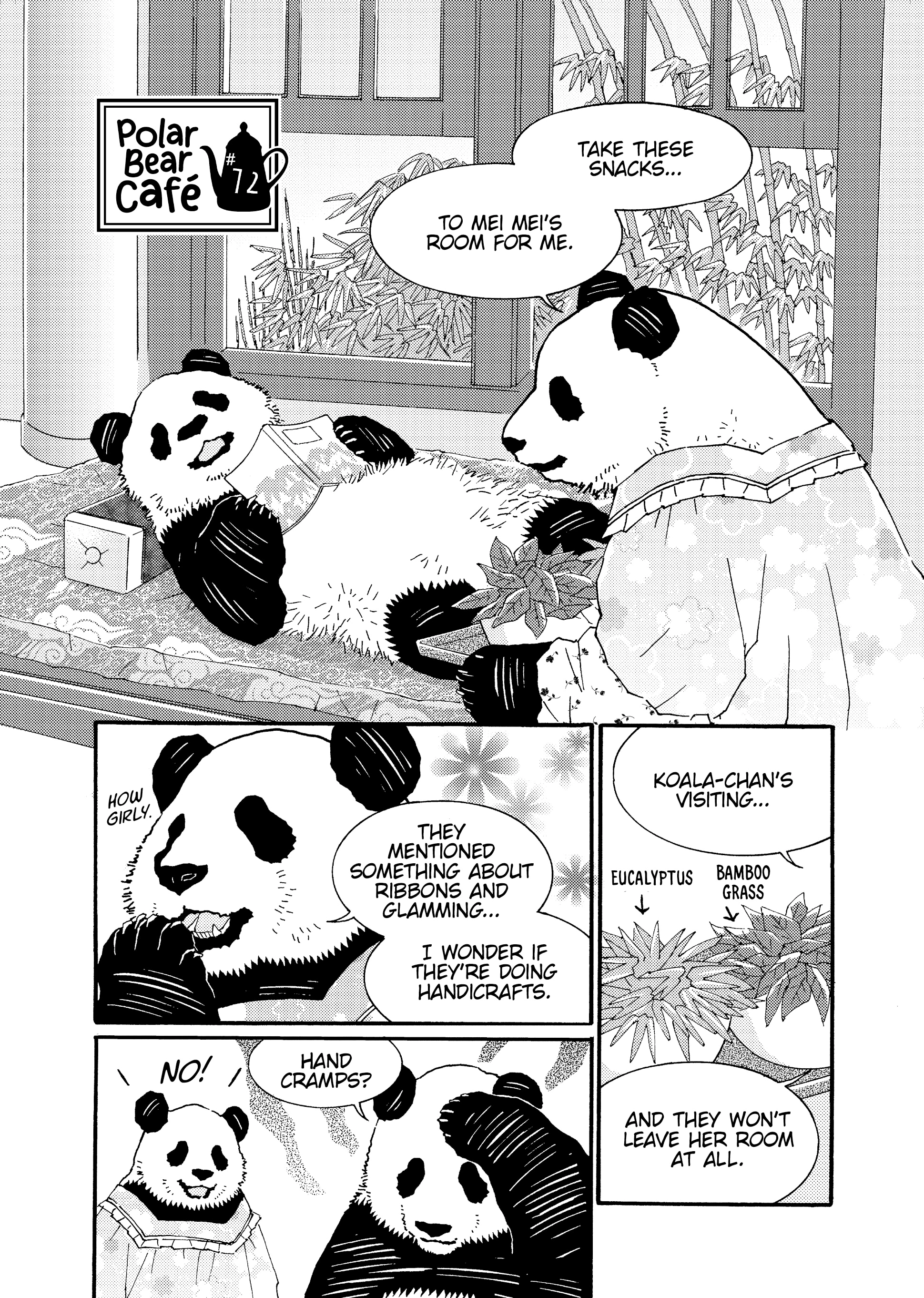 Shirokuma Cafe Chapter 72 page 1 - 