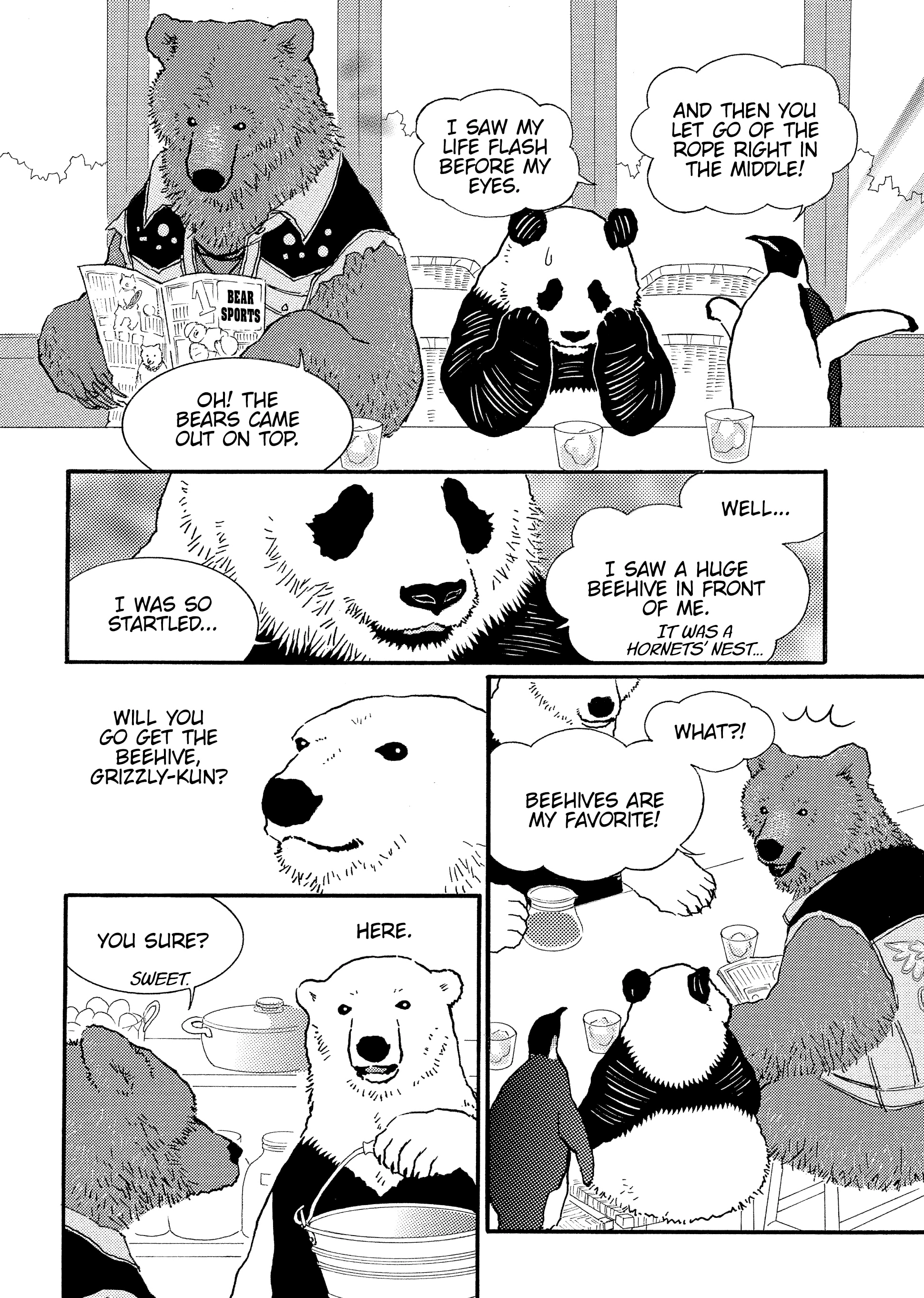 Shirokuma Cafe Chapter 74 page 2 - 