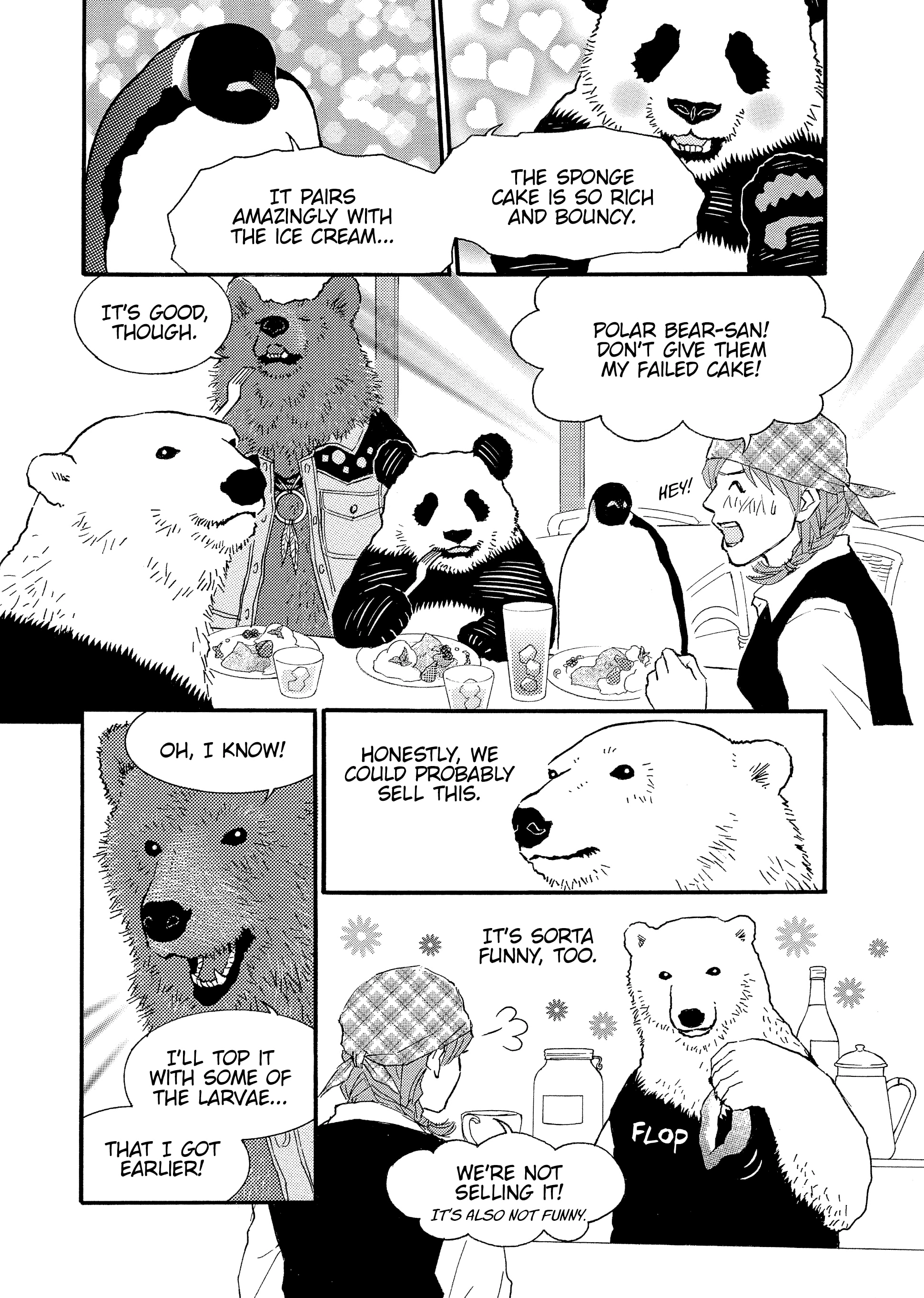 Shirokuma Cafe Chapter 75 page 4 - 