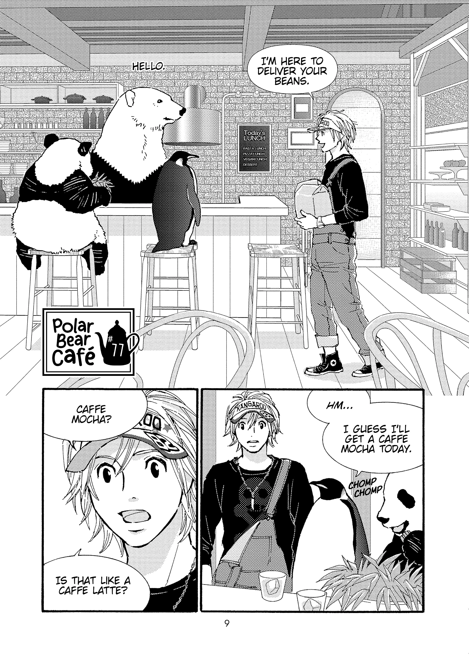 Shirokuma Cafe Chapter 77 page 1 - 