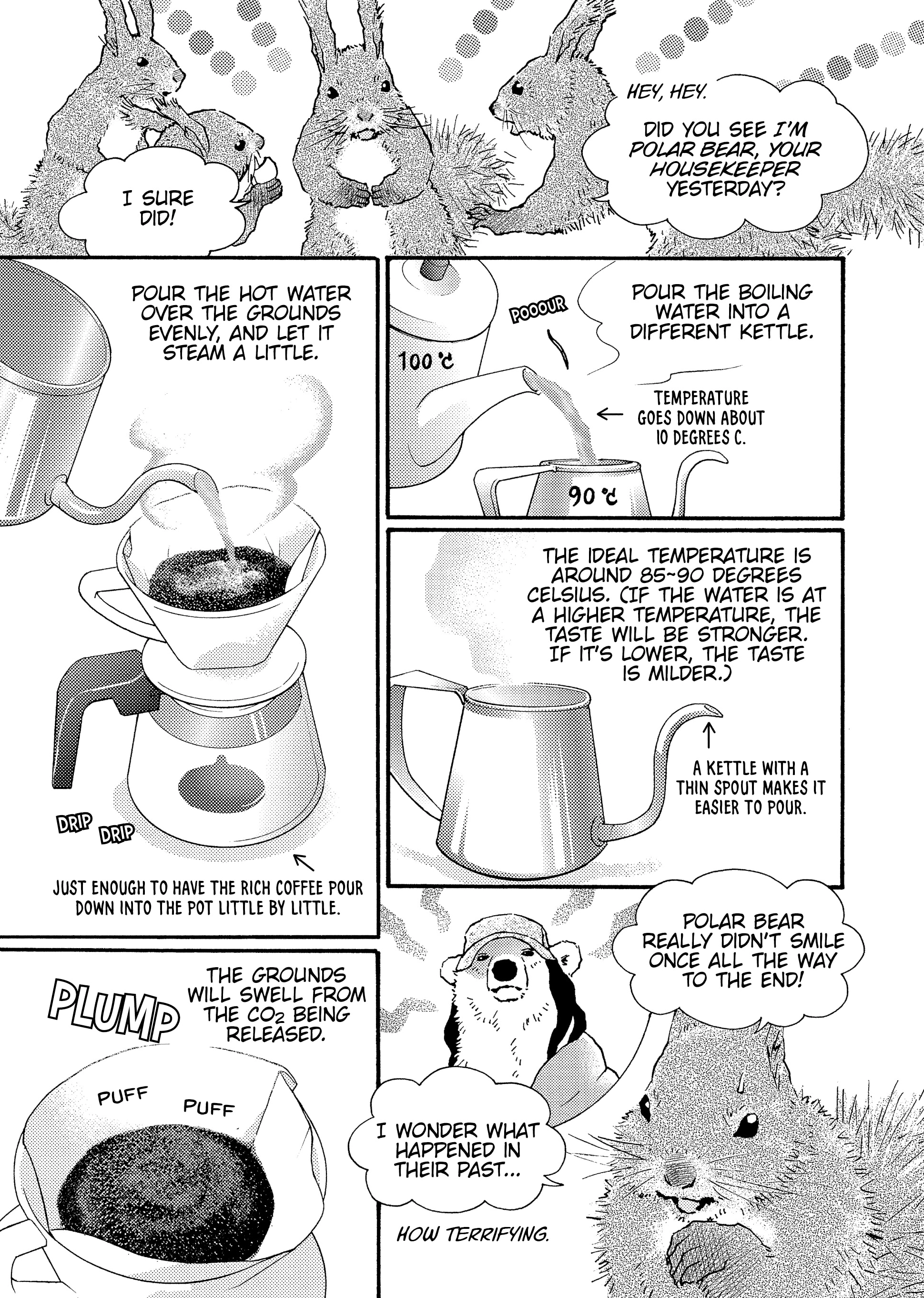Shirokuma Cafe Chapter 78 page 3 - 