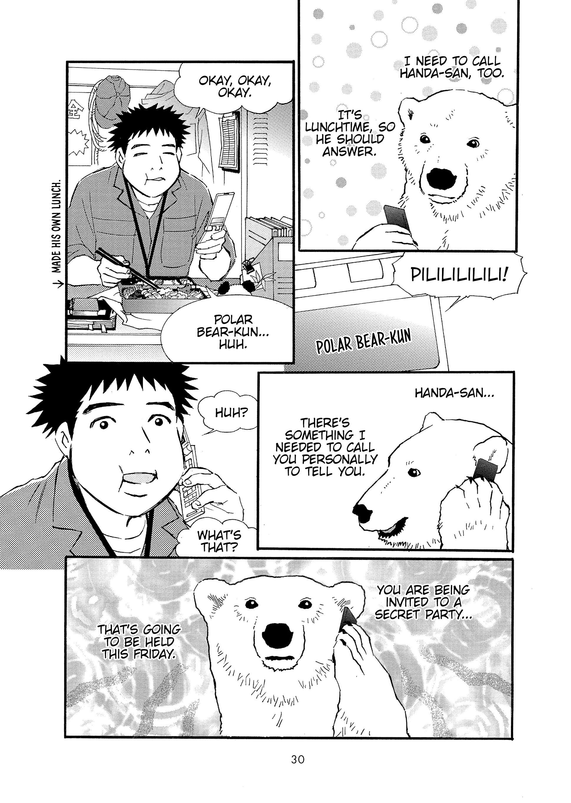 Shirokuma Cafe Chapter 79 page 4 - 