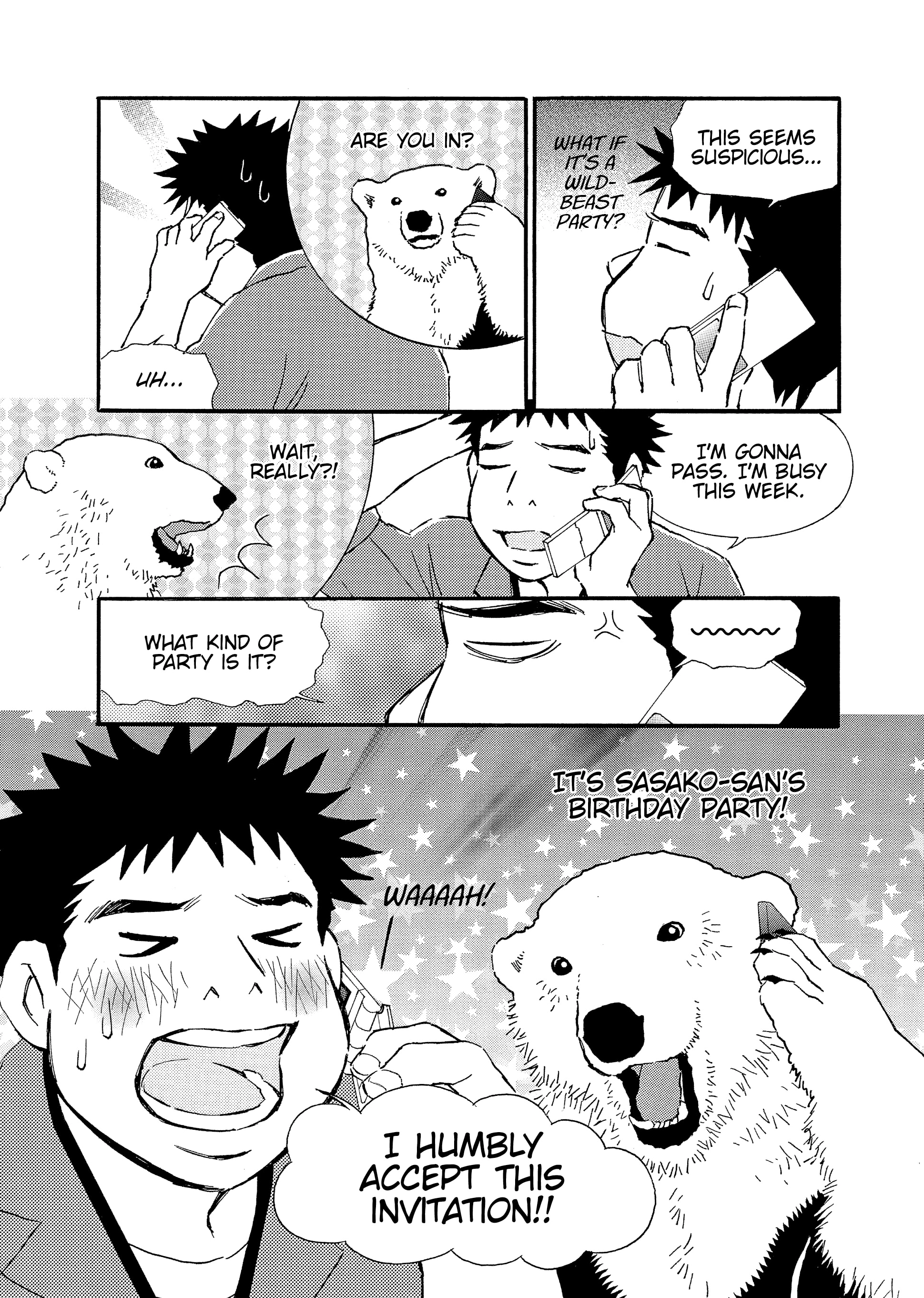 Shirokuma Cafe Chapter 79 page 5 - 