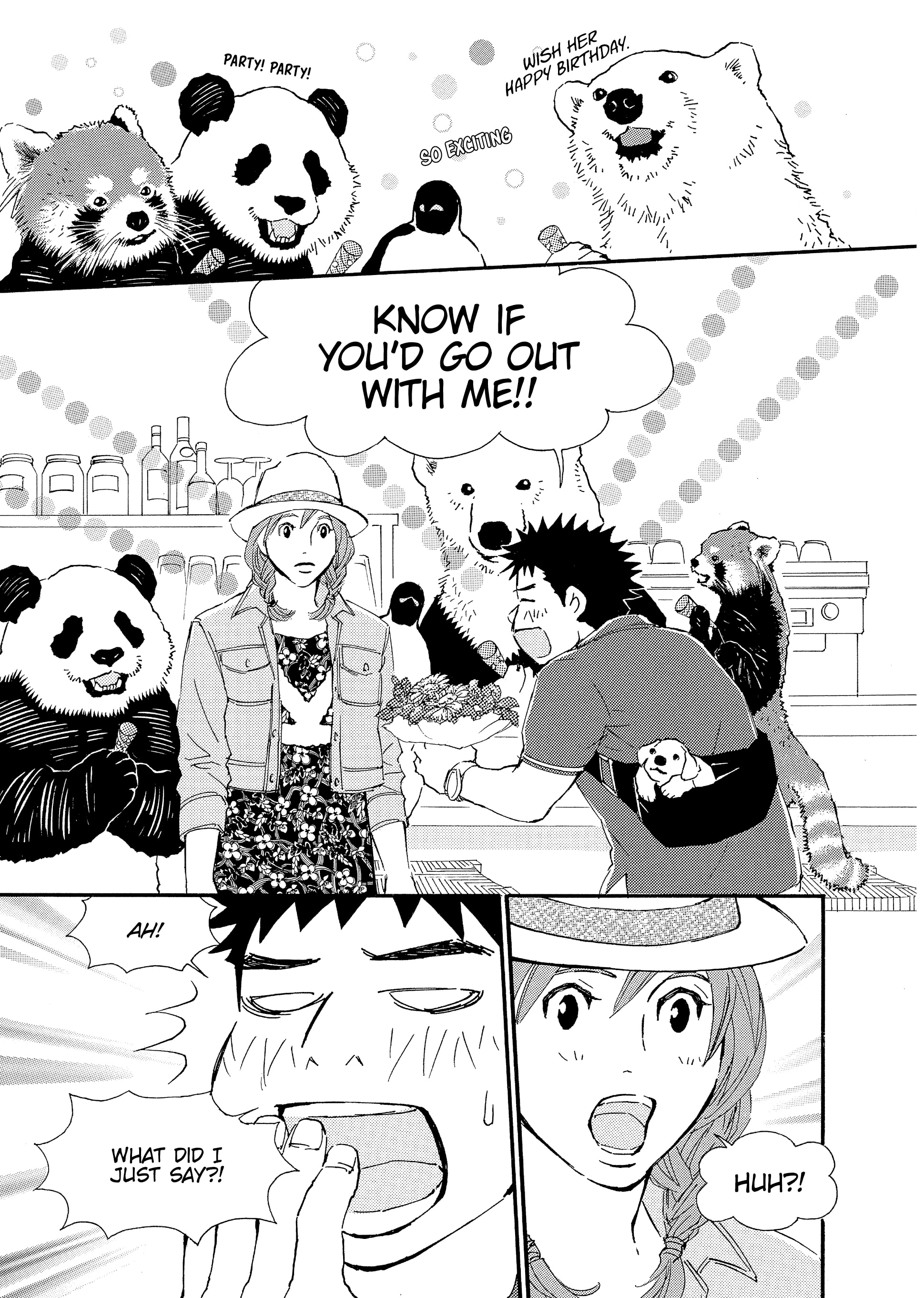 Shirokuma Cafe Chapter 82 page 3 - 