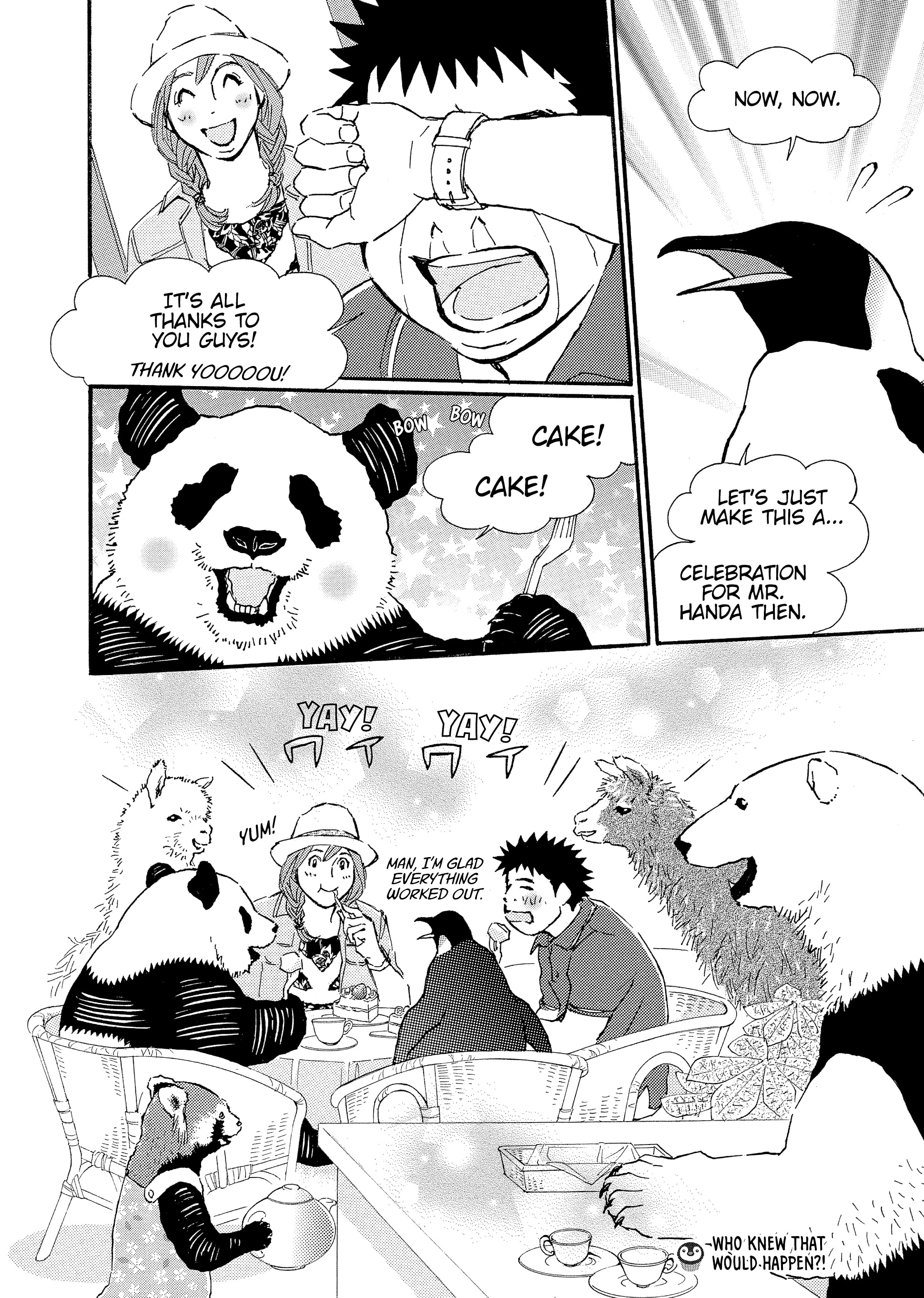 Shirokuma Cafe Chapter 82 page 8 - 