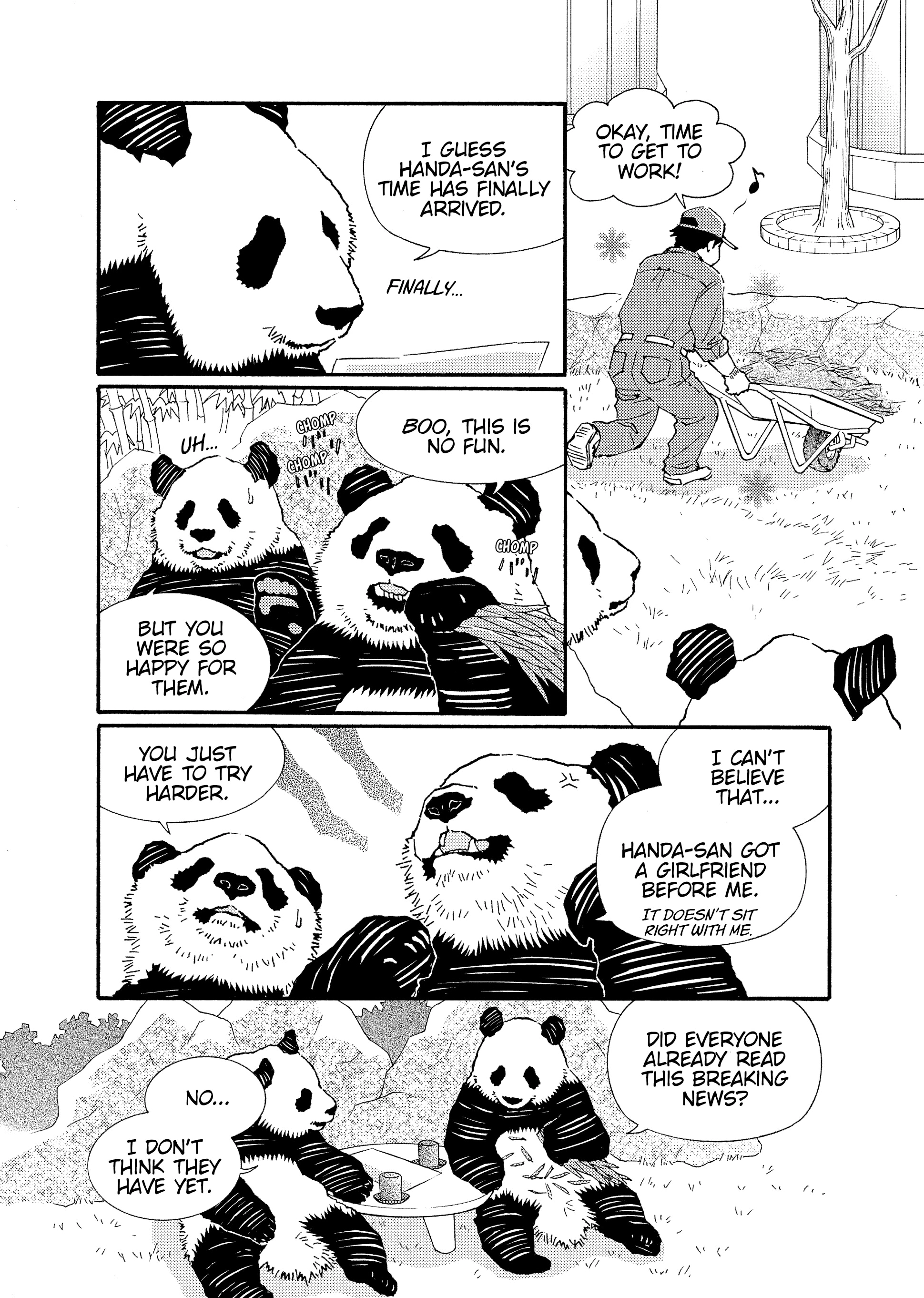 Shirokuma Cafe Chapter 83 page 3 - 
