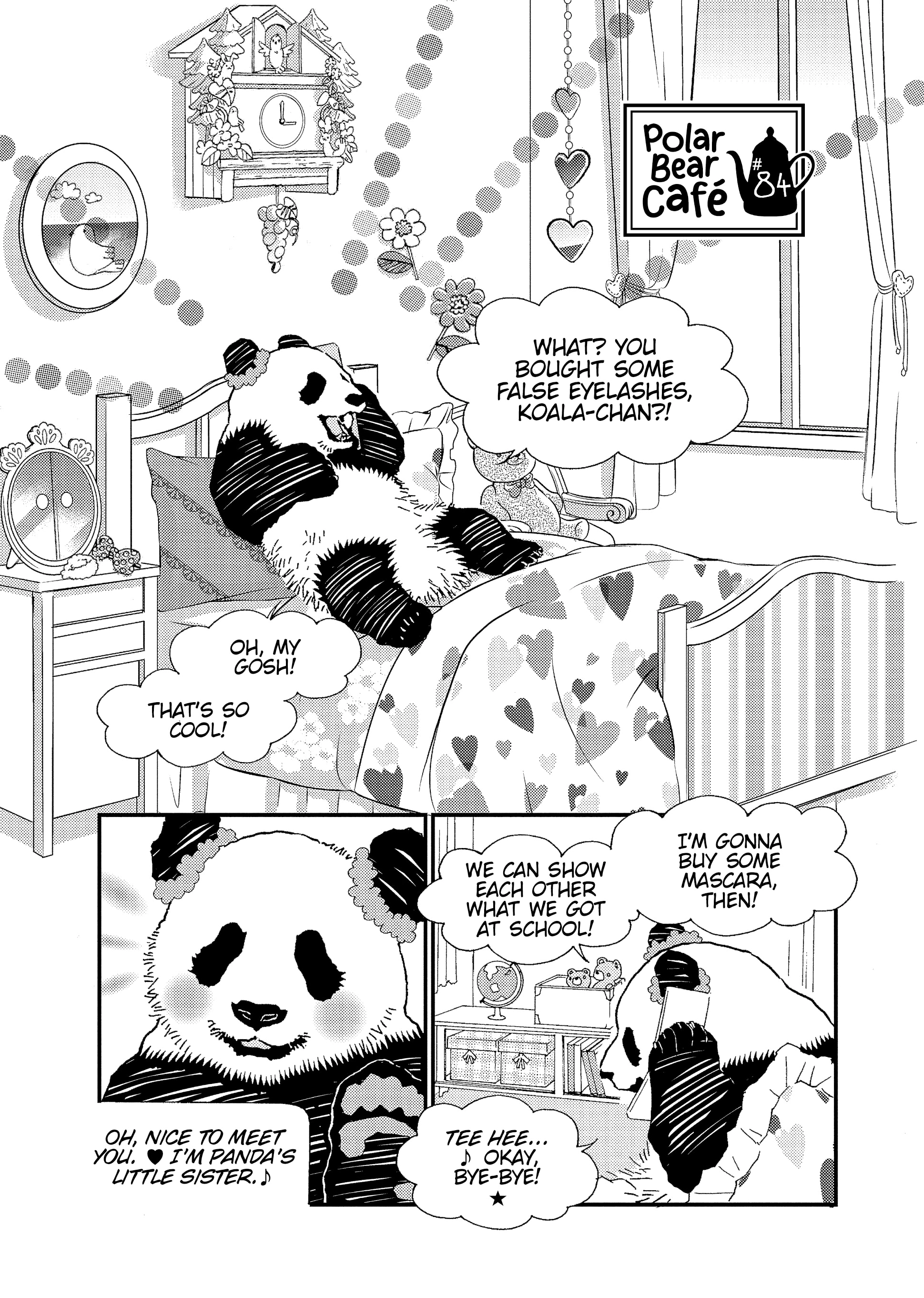 Shirokuma Cafe Chapter 84 page 1 - 