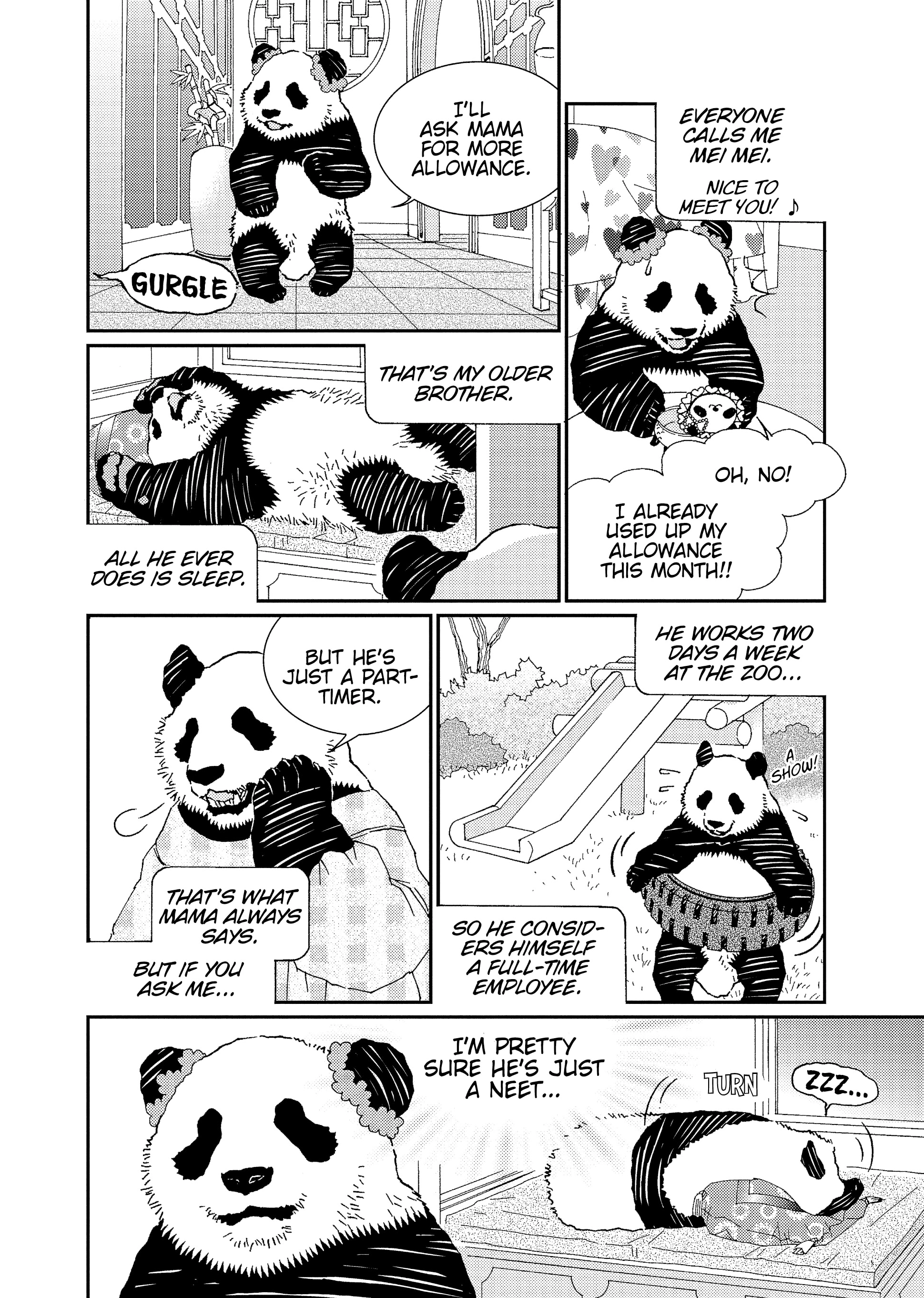 Shirokuma Cafe Chapter 84 page 2 - 