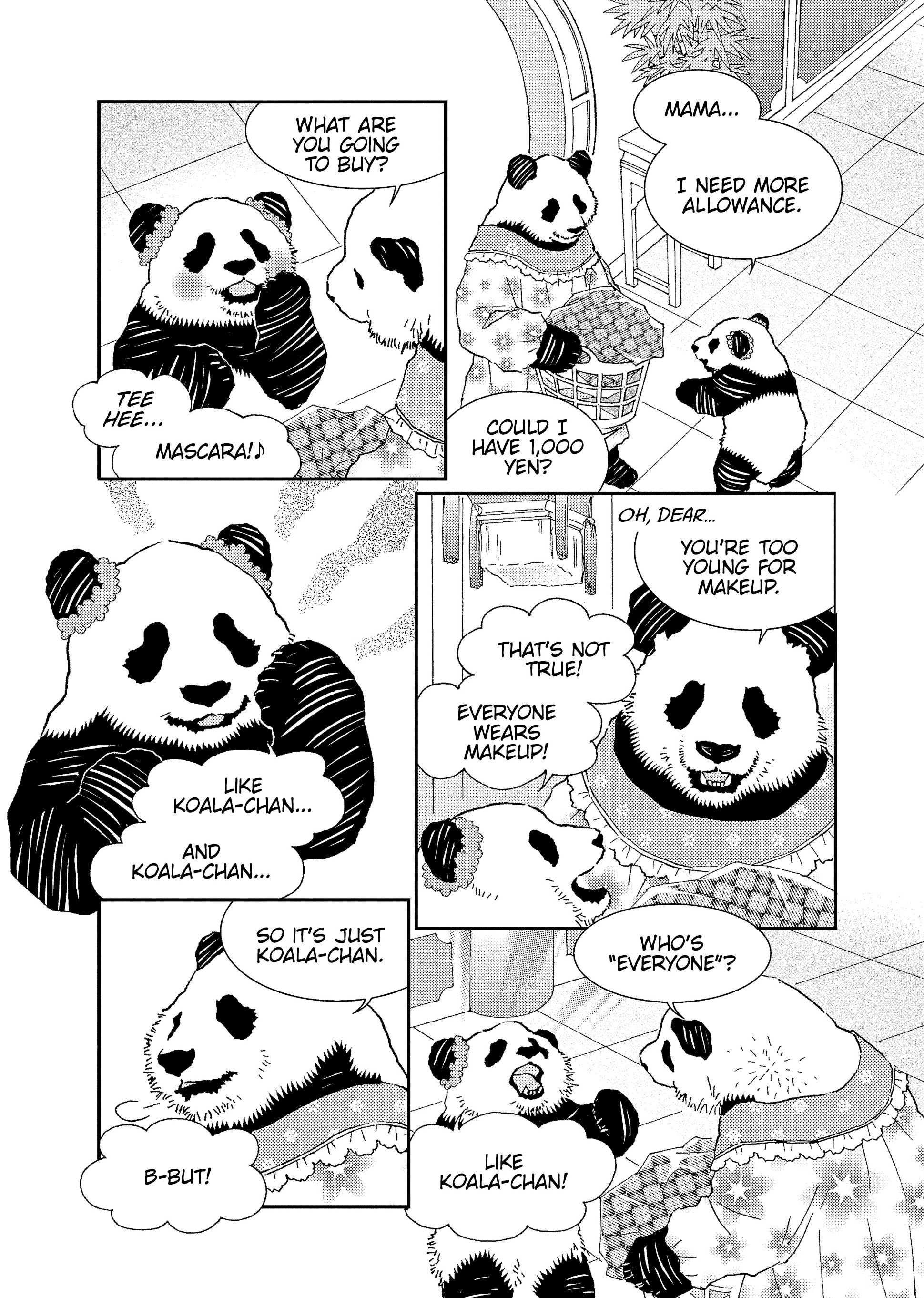 Shirokuma Cafe Chapter 84 page 3 - 