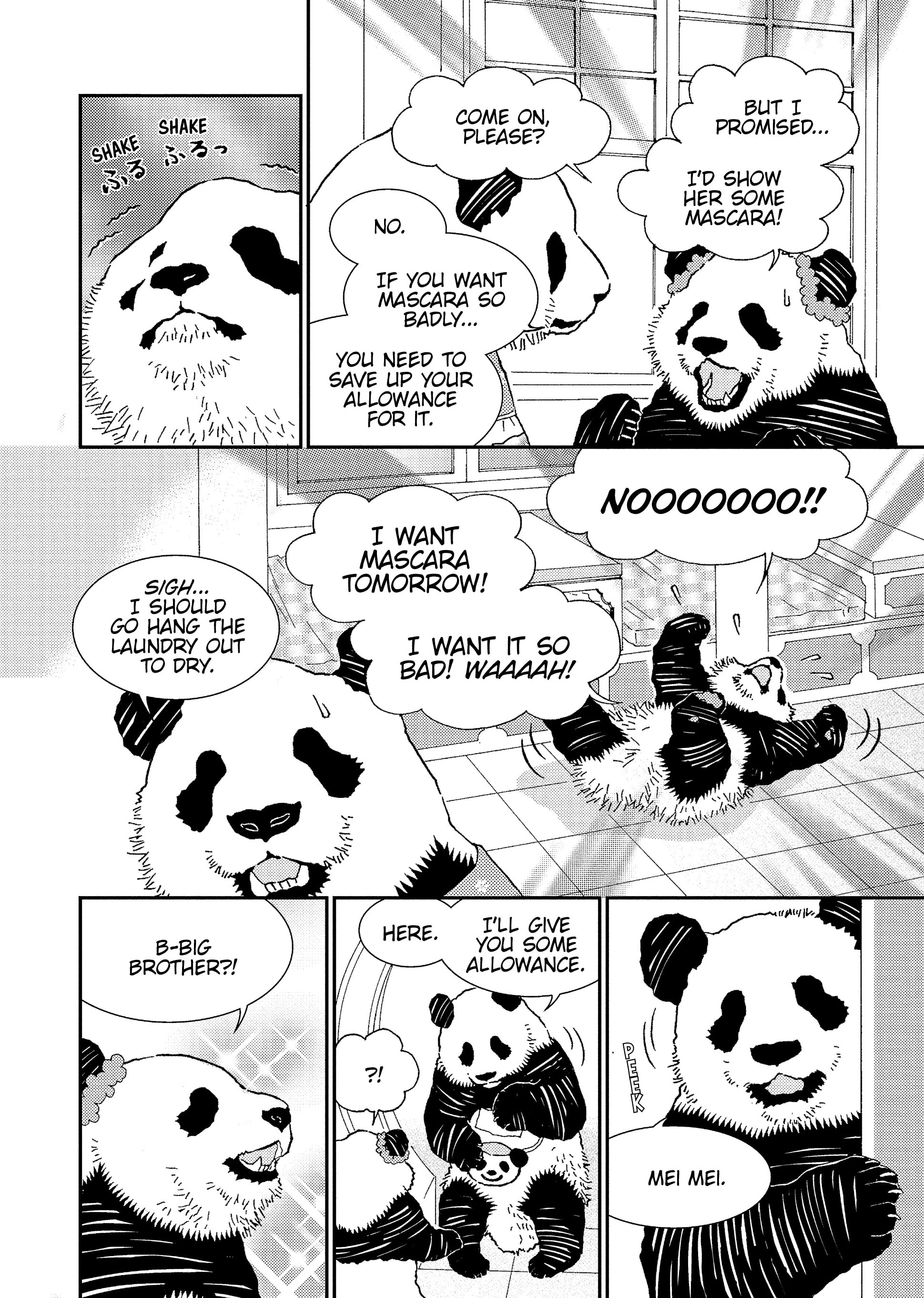 Shirokuma Cafe Chapter 84 page 4 - 