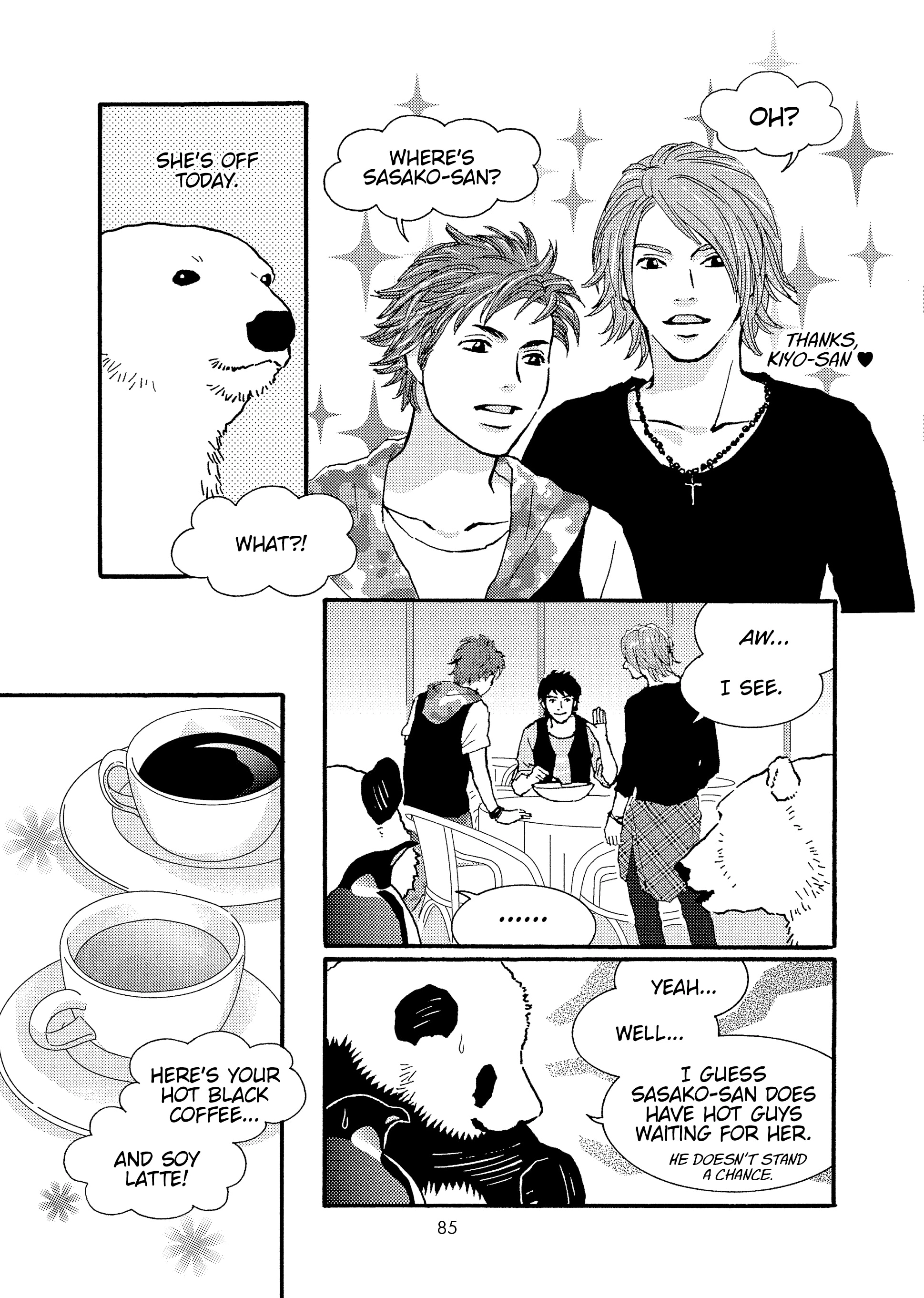 Shirokuma Cafe Chapter 86 page 3 - 