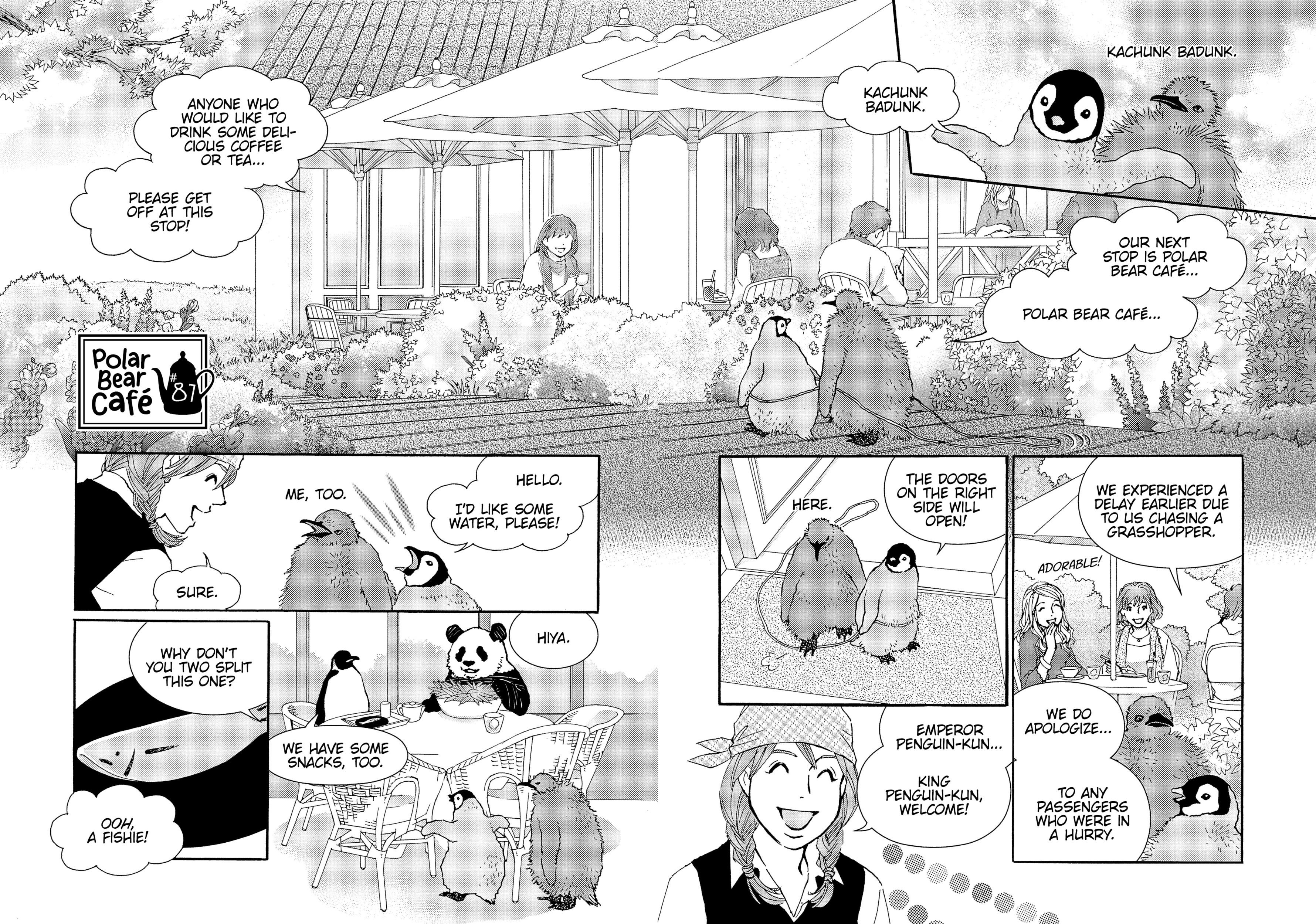 Shirokuma Cafe Chapter 87 page 1 - 