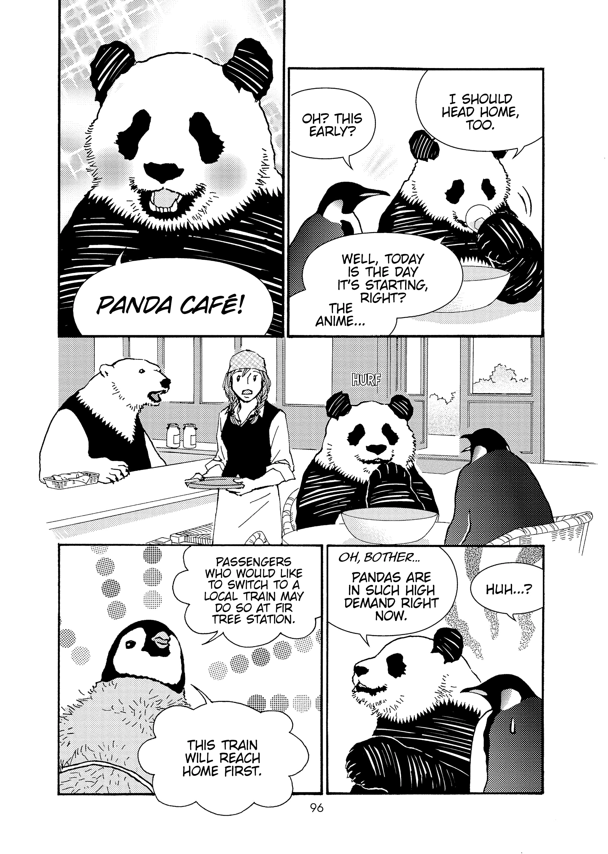 Shirokuma Cafe Chapter 87 page 4 - 