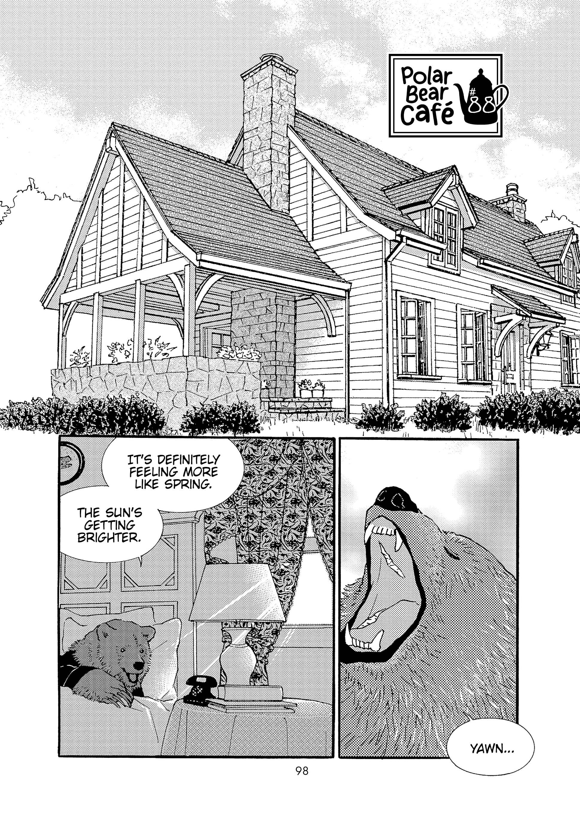 Shirokuma Cafe Chapter 88 page 1 - 
