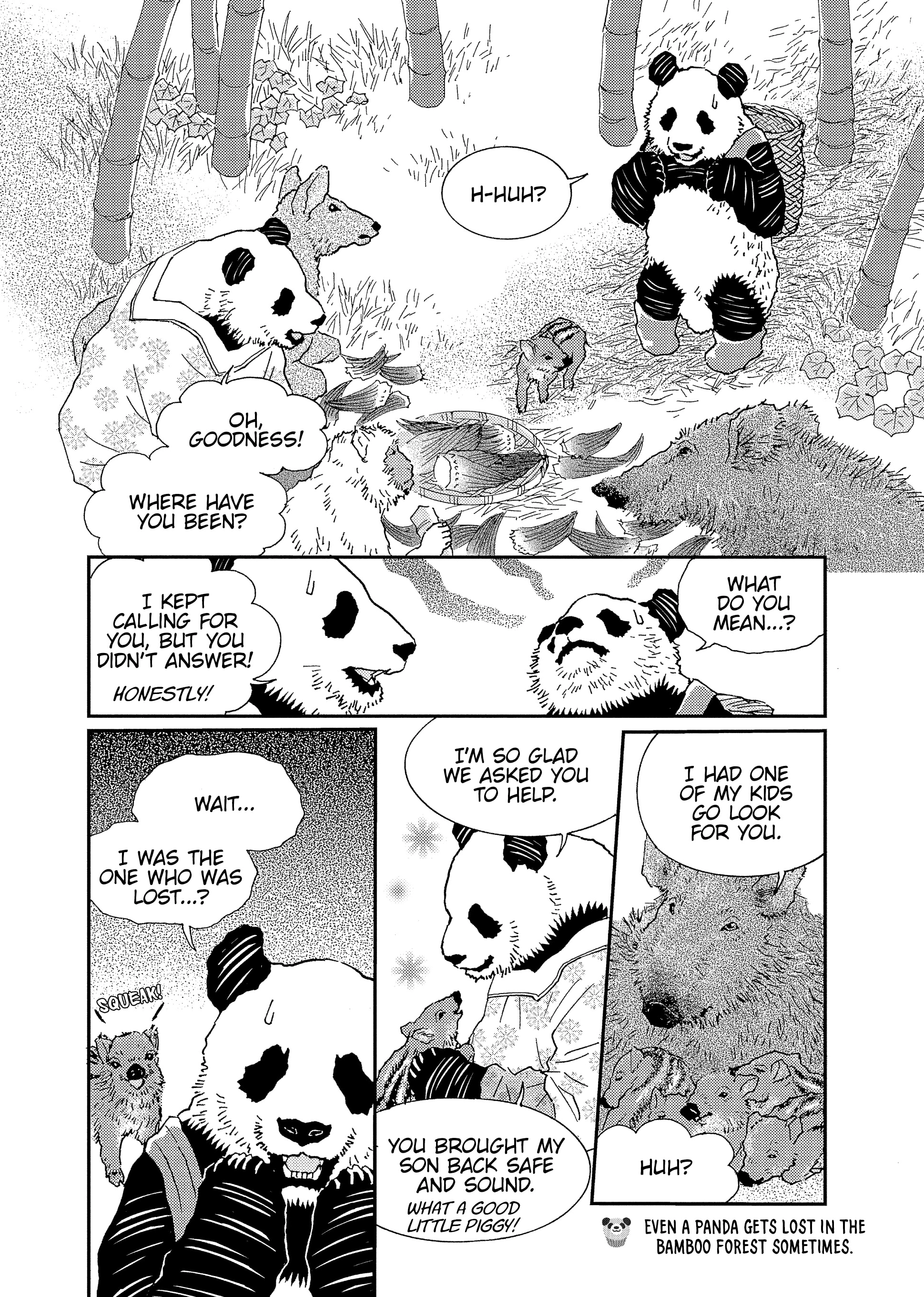 Shirokuma Cafe Chapter 89 page 8 - 